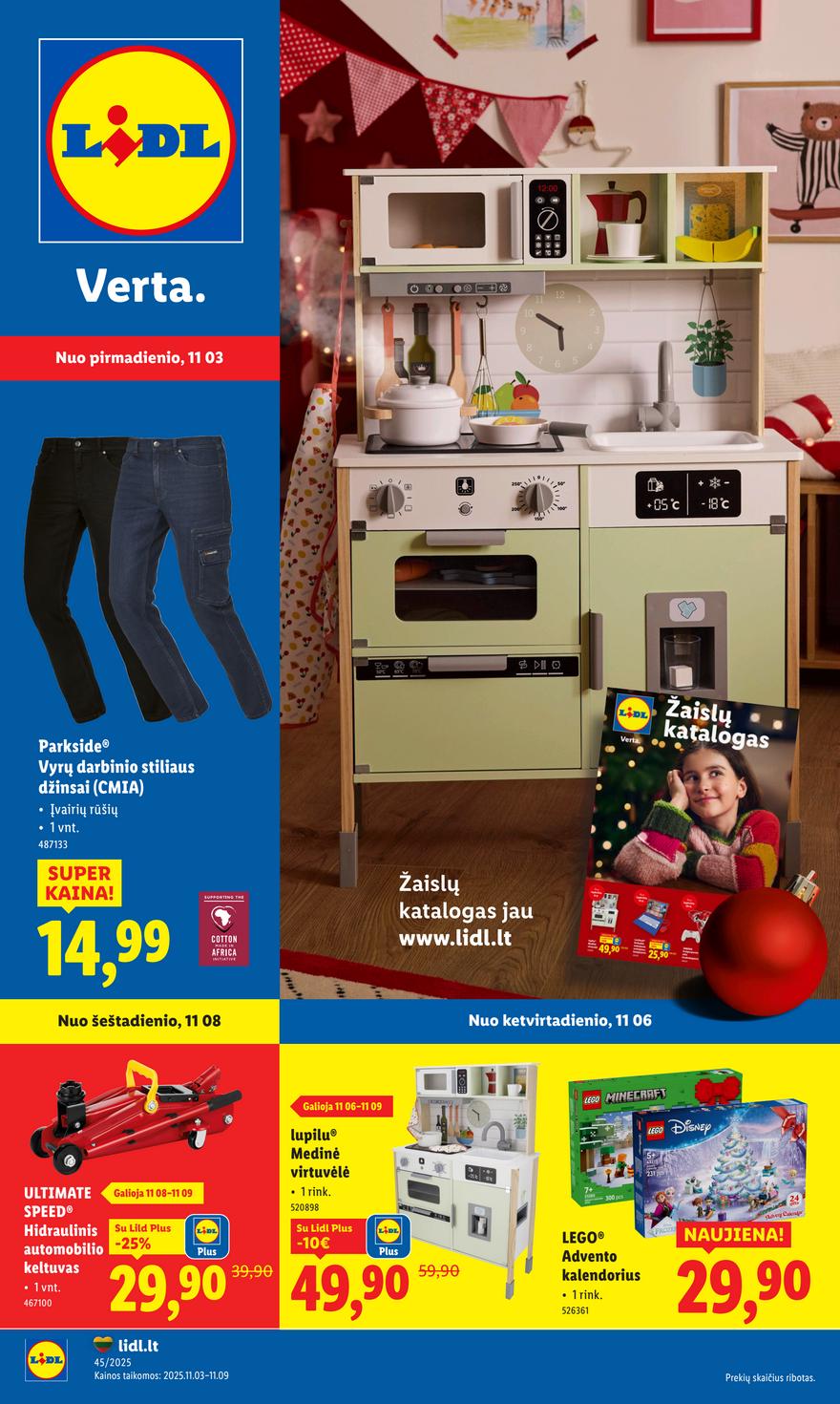 Lidl ne maisto leidinys akcijos nuo 
  2025-11-03 iki 
  2025-11-09 | Leidinukas.lt puslapis 1