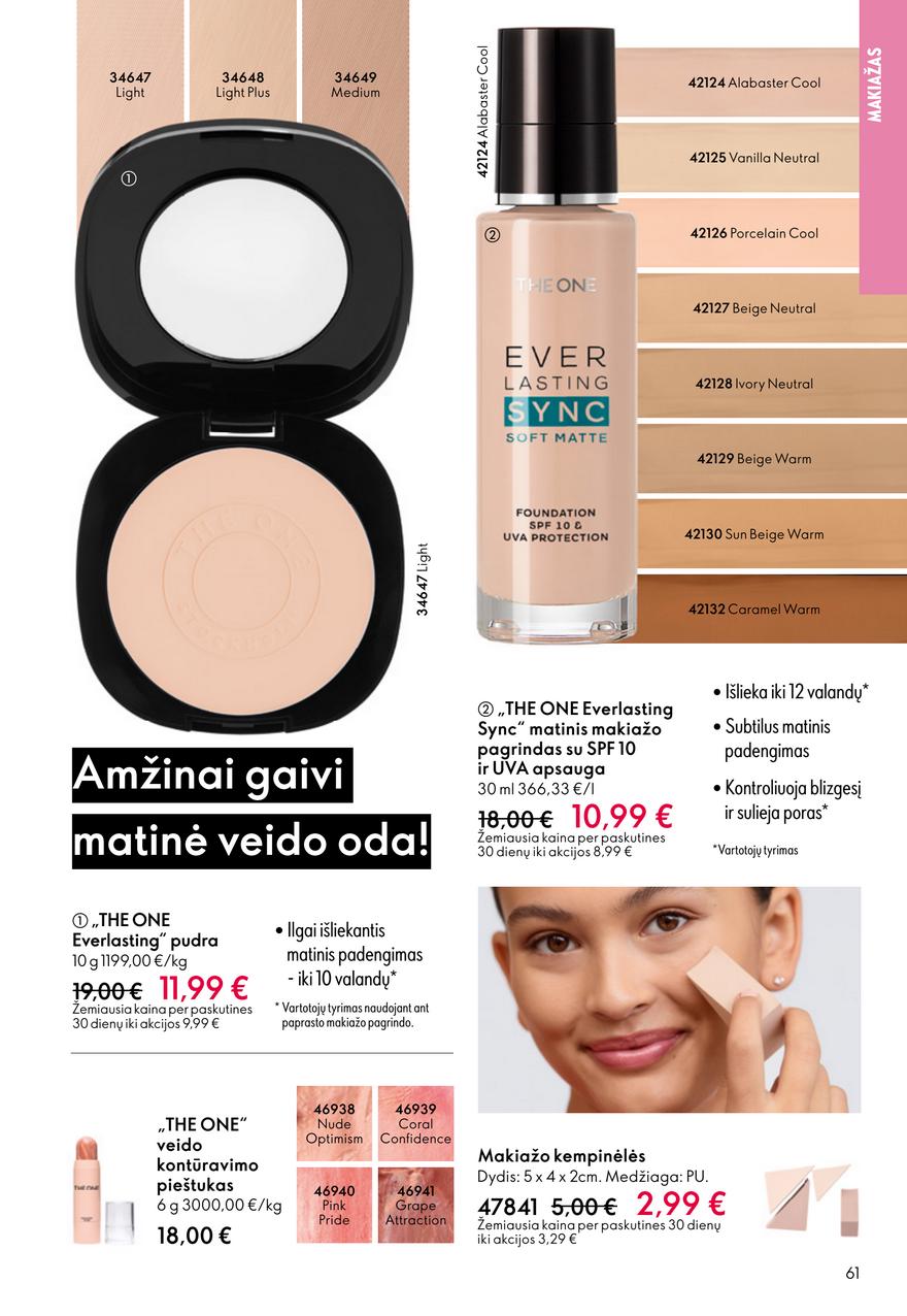 Oriflame katalogas akcijos nuo 
  2025-09-14 iki 
  2025-10-07 | Leidinukas.lt puslapis 61