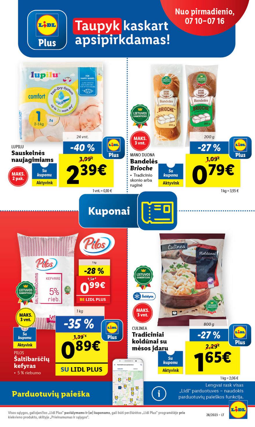 Lidl pasiūlymai akcijos nuo 
  2023-07-10 iki 
  2023-07-16 | Leidinukas.lt puslapis 17