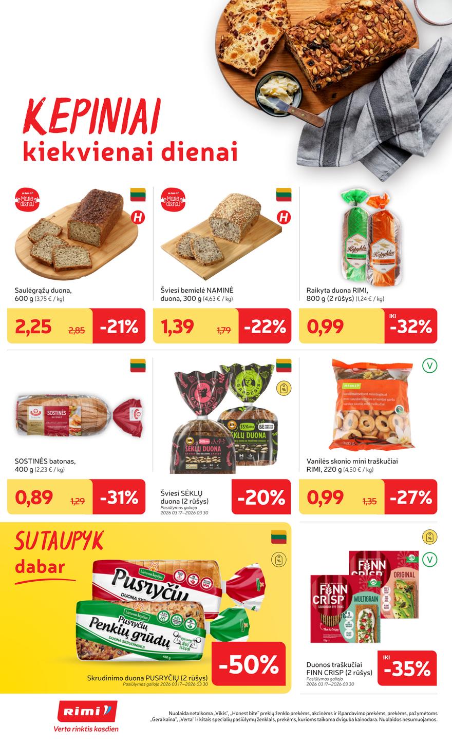 Rimi leidinys akcijos nuo 
  2026-03-17 iki 
  2026-03-23 | Leidinukas.lt puslapis 16