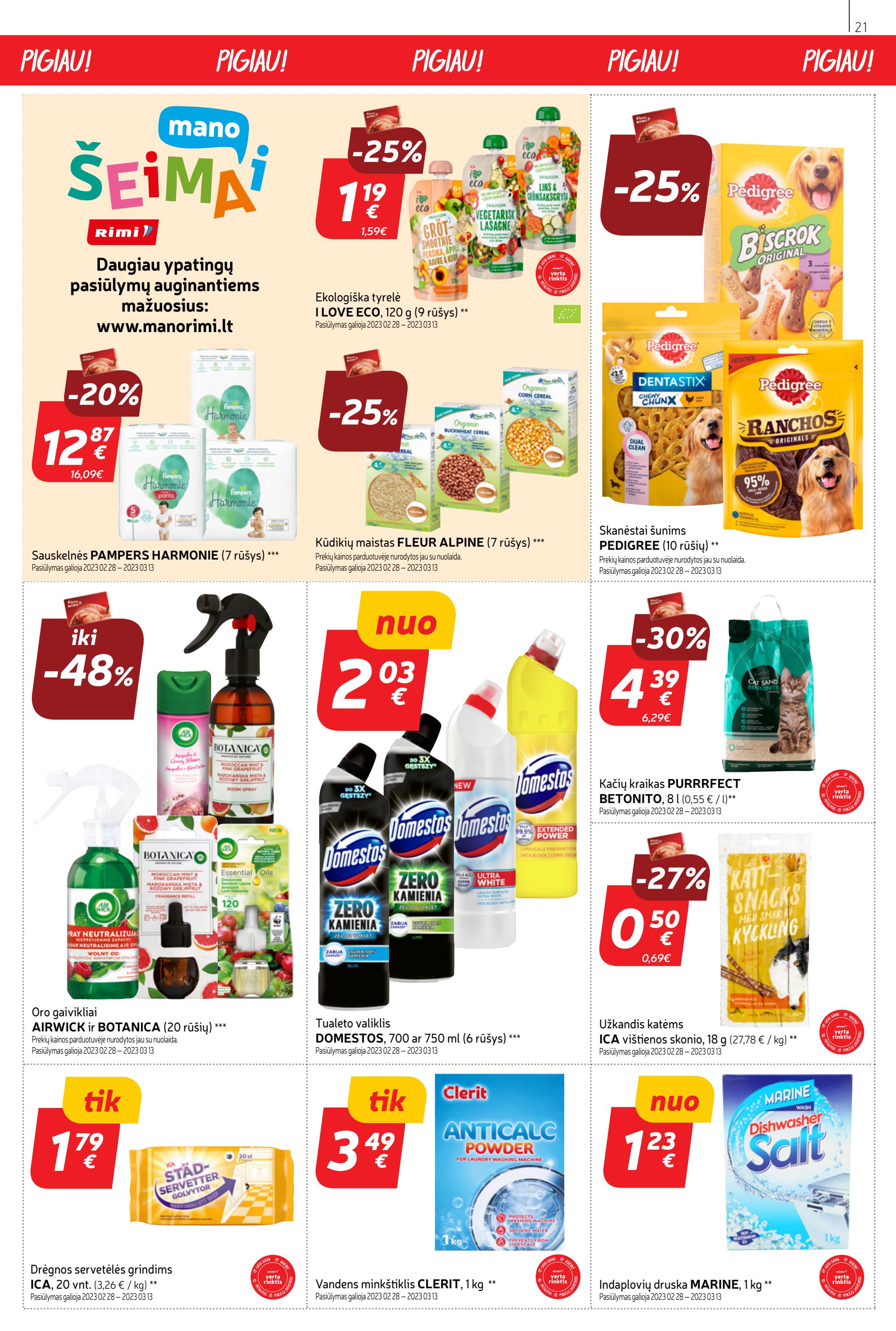 Rimi savaitinis leidinys akcijos nuo 
  2023-02-28 iki 
  2023-03-06 | Leidinukas.lt puslapis 21