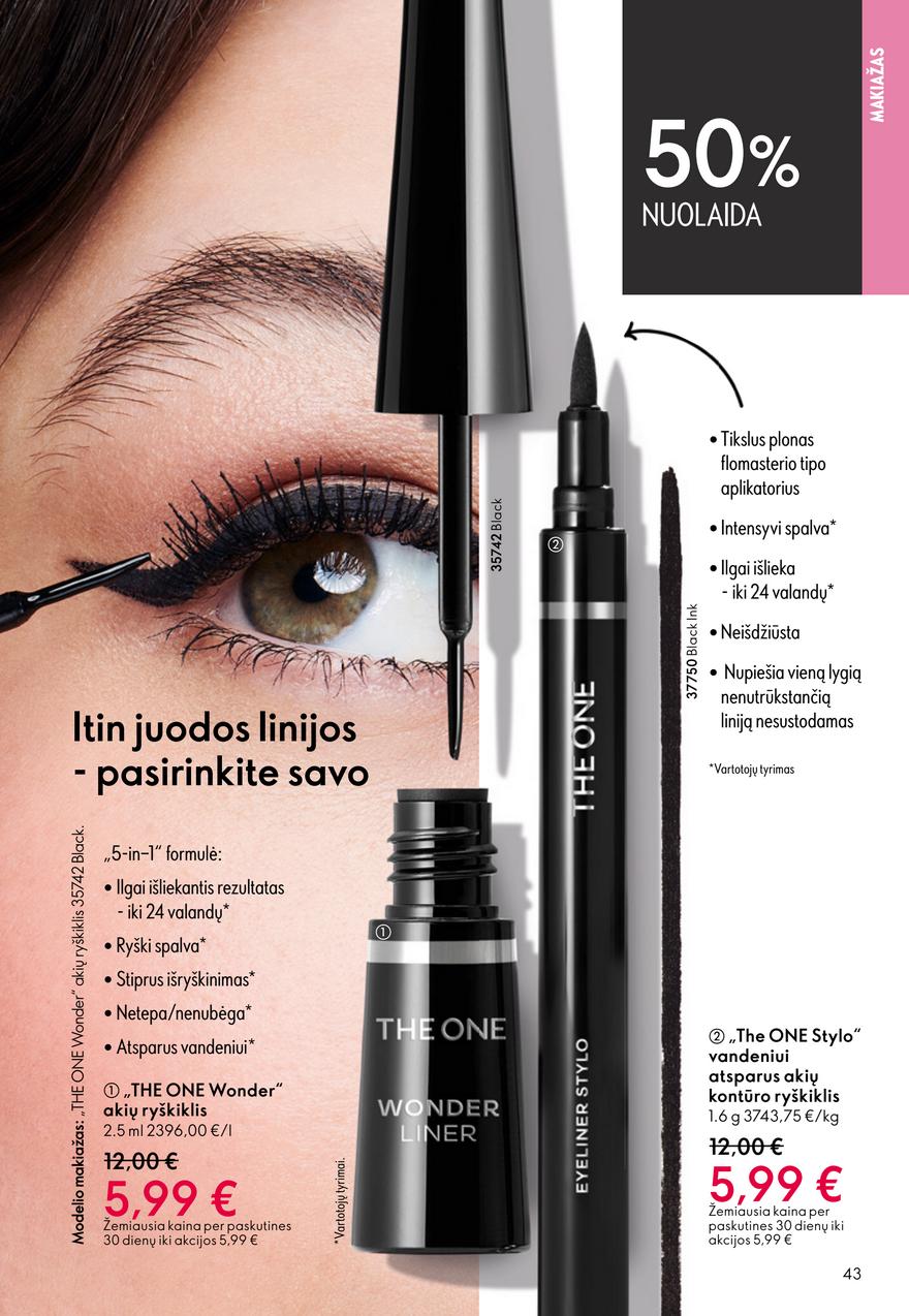 Oriflame katalogas akcijos nuo 
  2026-04-22 iki 
  2026-05-12 | Leidinukas.lt puslapis 43