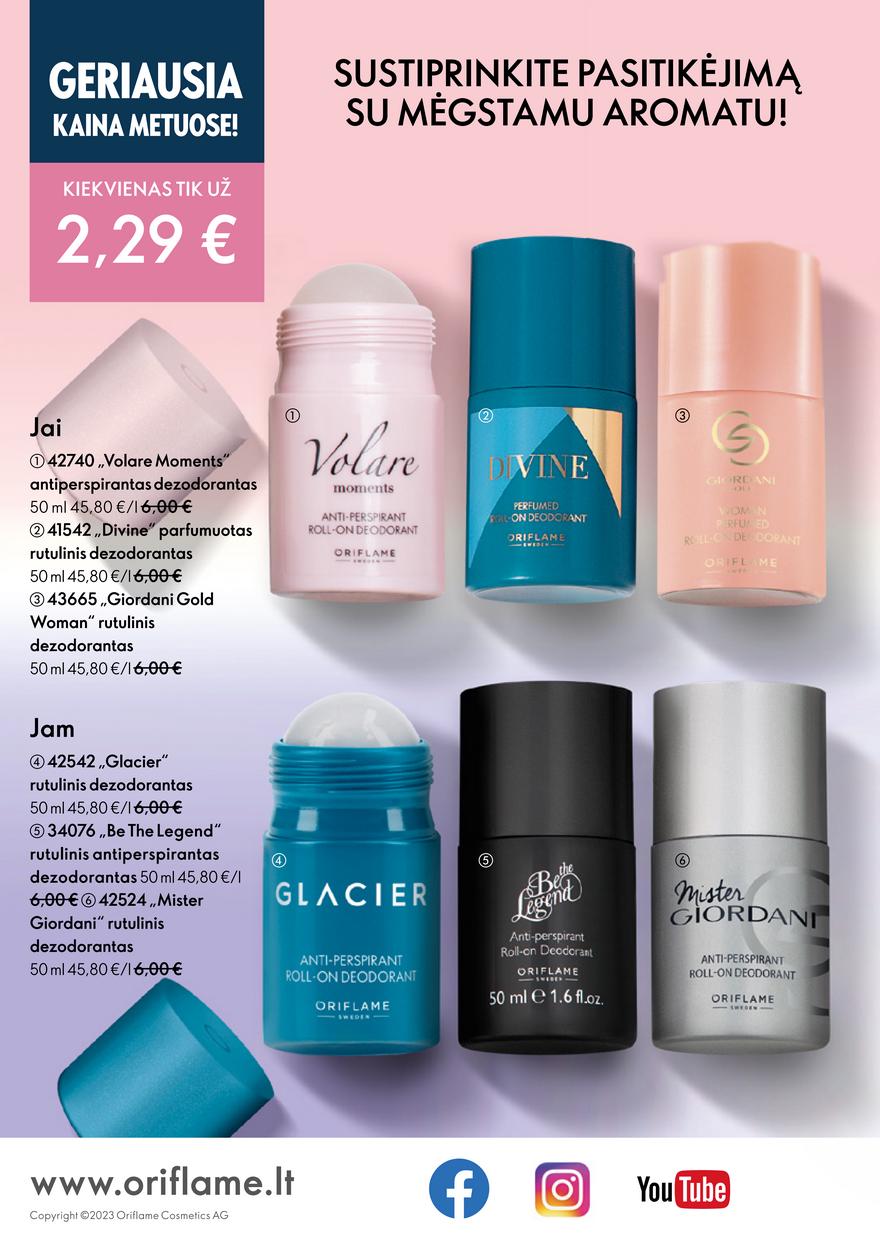 Oriflame katalogas akcijos nuo 
  2023-02-01 iki 
  2023-02-21 | Leidinukas.lt puslapis 136