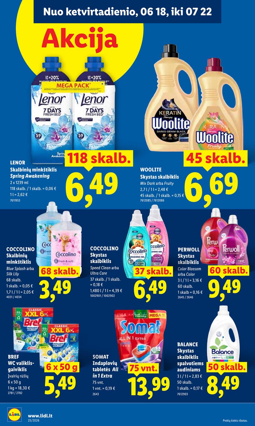 Lidl leidinys akcijos nuo 
  2026-06-15 iki 
  2026-06-21 | Leidinukas.lt puslapis 30