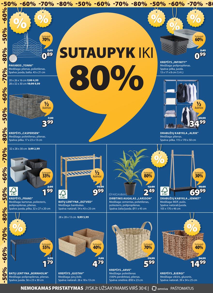 Jysk leidinys akcijos nuo 
  2026-01-20 iki 
  2026-02-02 | Leidinukas.lt puslapis 10