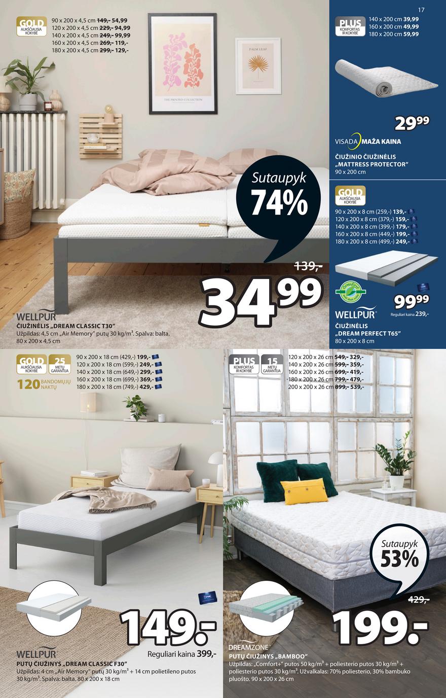 Jysk leidinys akcijos nuo 
  2023-08-22 iki 
  2023-09-04 | Leidinukas.lt puslapis 18