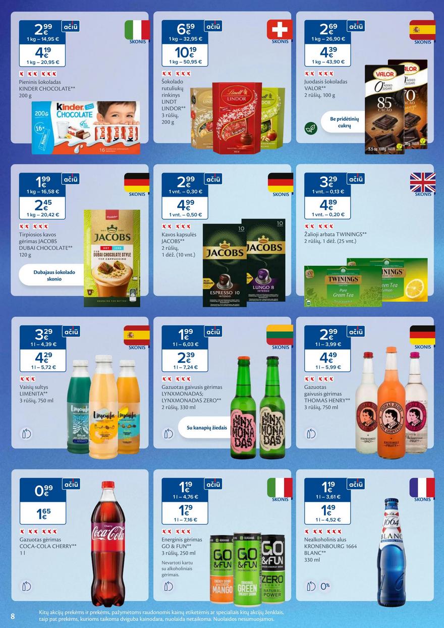 Maxima leidinukas akcijos nuo 
  2025-08-05 iki 
  2025-08-11 | Leidinukas.lt puslapis 8