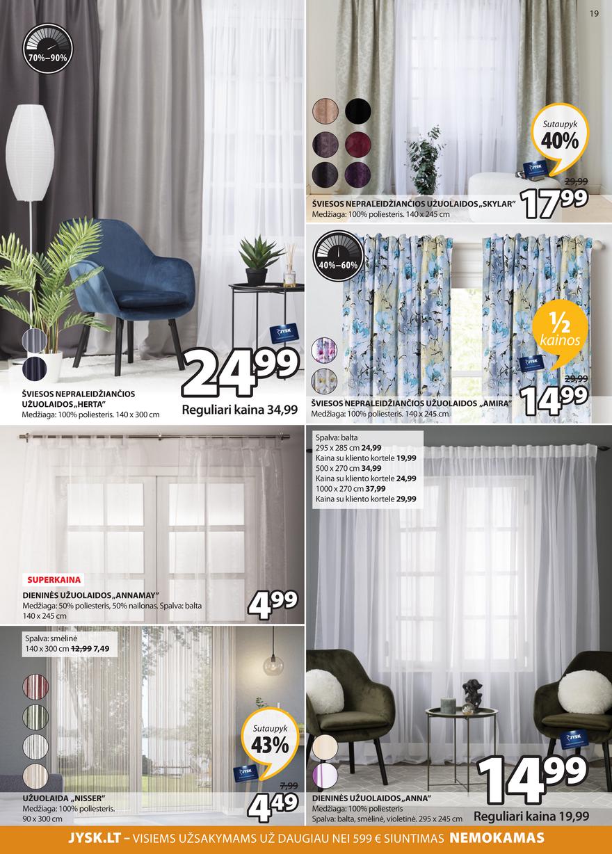 Jysk leidinys akcijos nuo 
  2022-02-01 iki 
  2022-02-14 | Leidinukas.lt puslapis 19