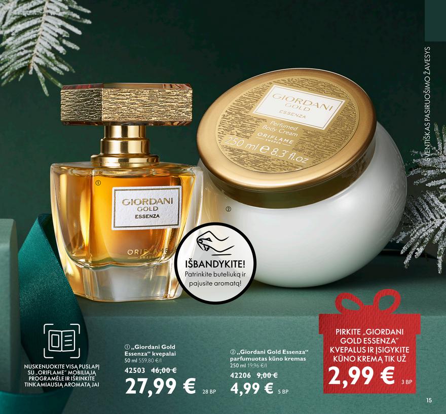 Oriflame katalogas akcijos nuo 
  2021-12-01 iki 
  2021-12-31 | Leidinukas.lt puslapis 15