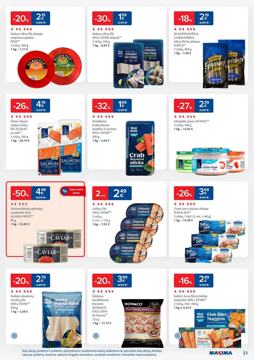 Maxima savaitinis leidinys 31 akcijos nuo 
  2025-07-29 iki 
  2025-08-04 | Leidinukas.lt puslapis 21