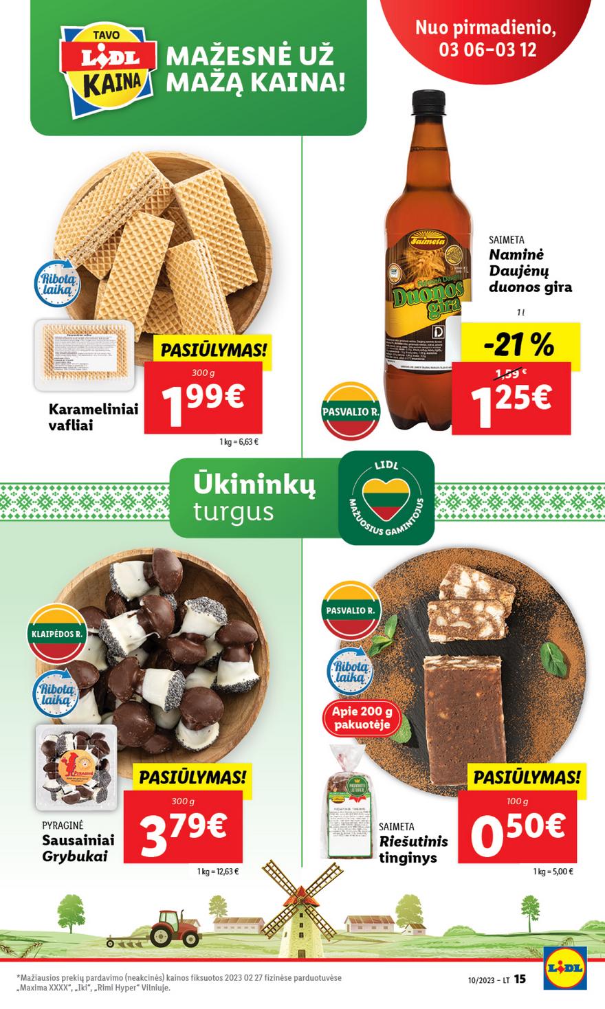 Lidl pasiūlymai akcijos nuo 
  2023-03-03 iki 
  2023-03-12 | Leidinukas.lt puslapis 15