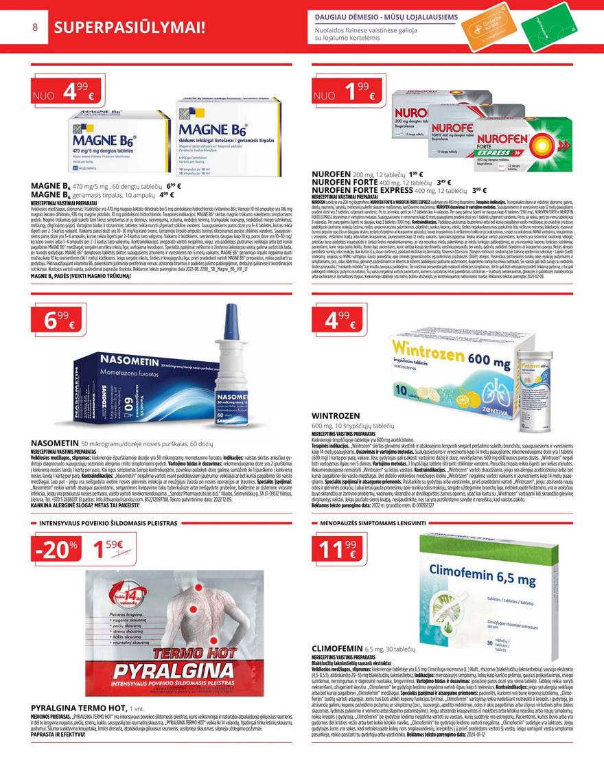 Gintarinės vaistinės leidinys akcijos nuo 
  2024-04-01 iki 
  2024-04-30 | Leidinukas.lt puslapis 8