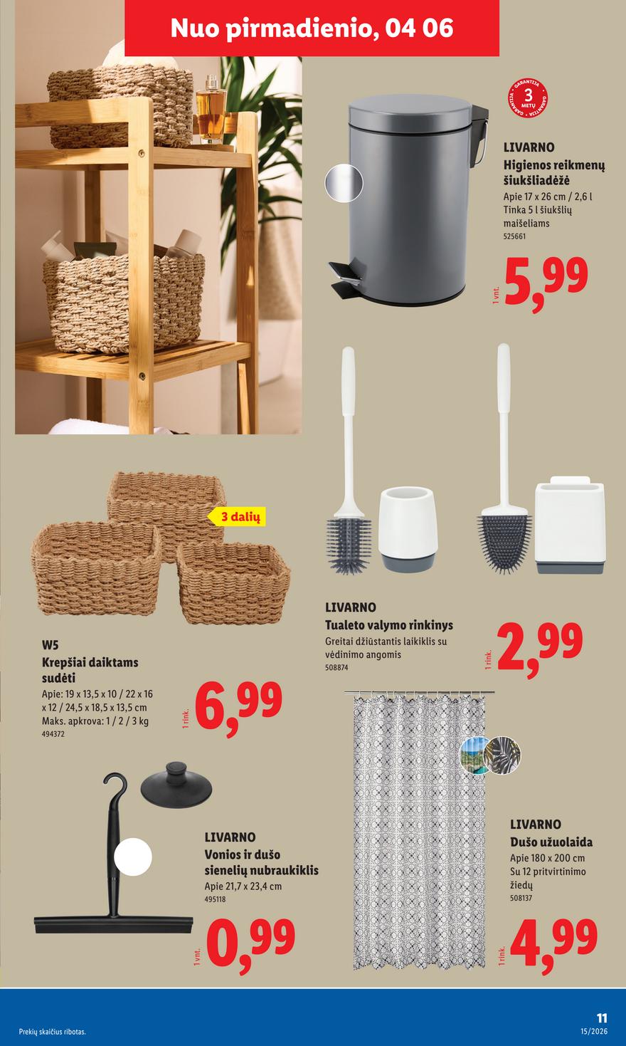 Lidl leidinys akcijos nuo 
  2026-04-06 iki 
  2026-04-12 | Leidinukas.lt puslapis 11