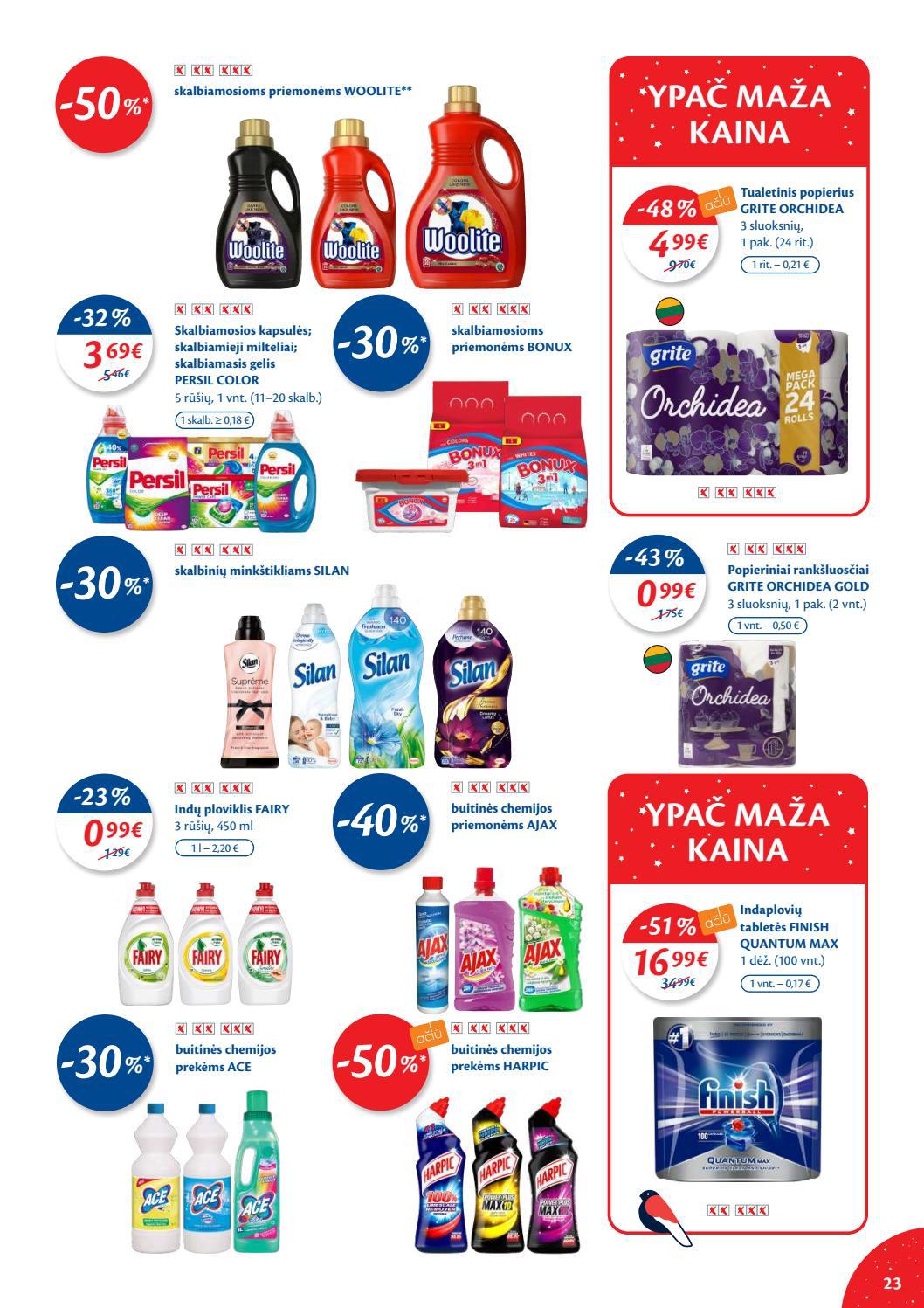 Maxima kaininis leidinys akcijos nuo 
  2021-11-30 iki 
  2021-12-06 | Leidinukas.lt puslapis 23