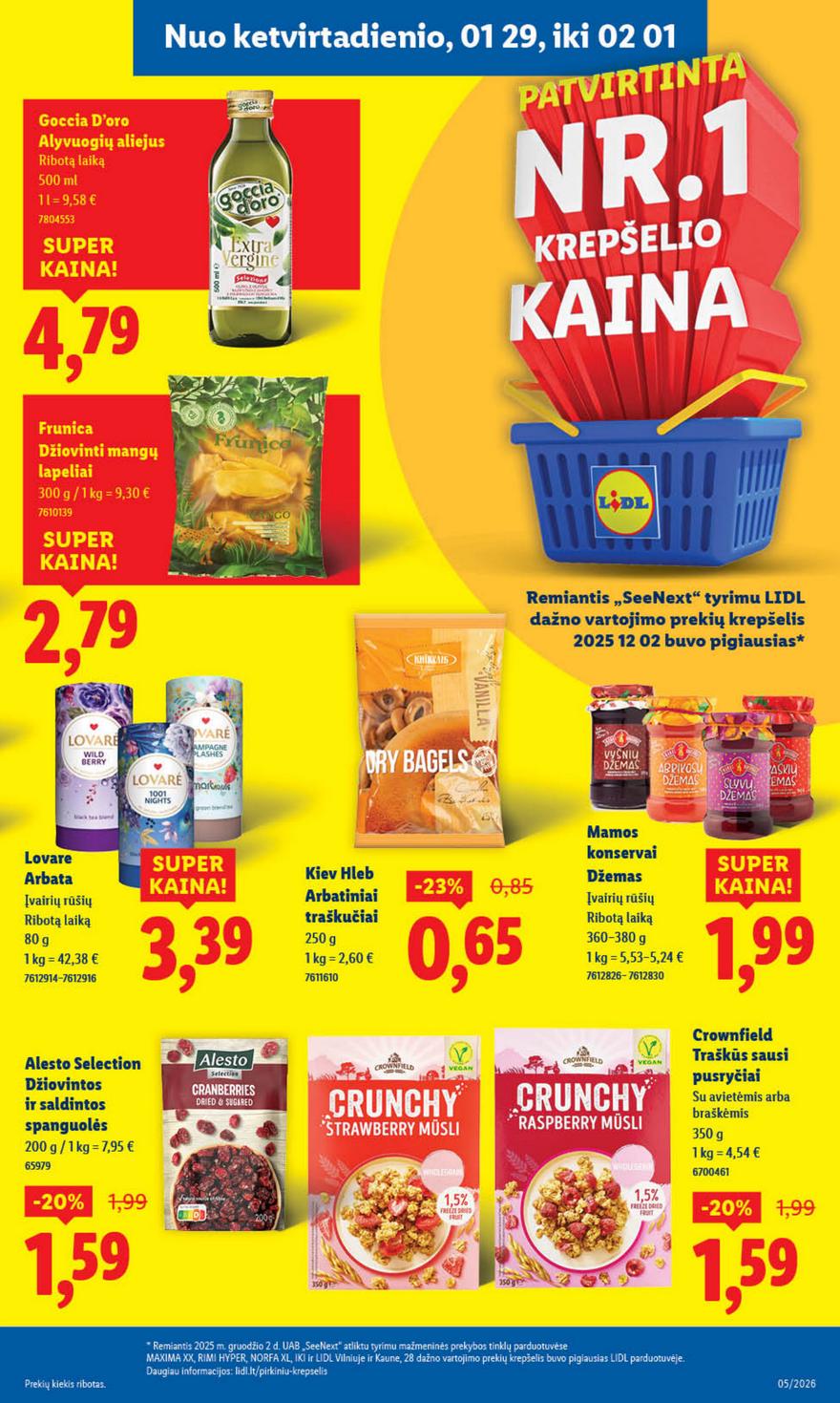 Lidl leidinys naujas akcijos nuo 
  2026-01-26 iki 
  2026-02-01 | Leidinukas.lt puslapis 21