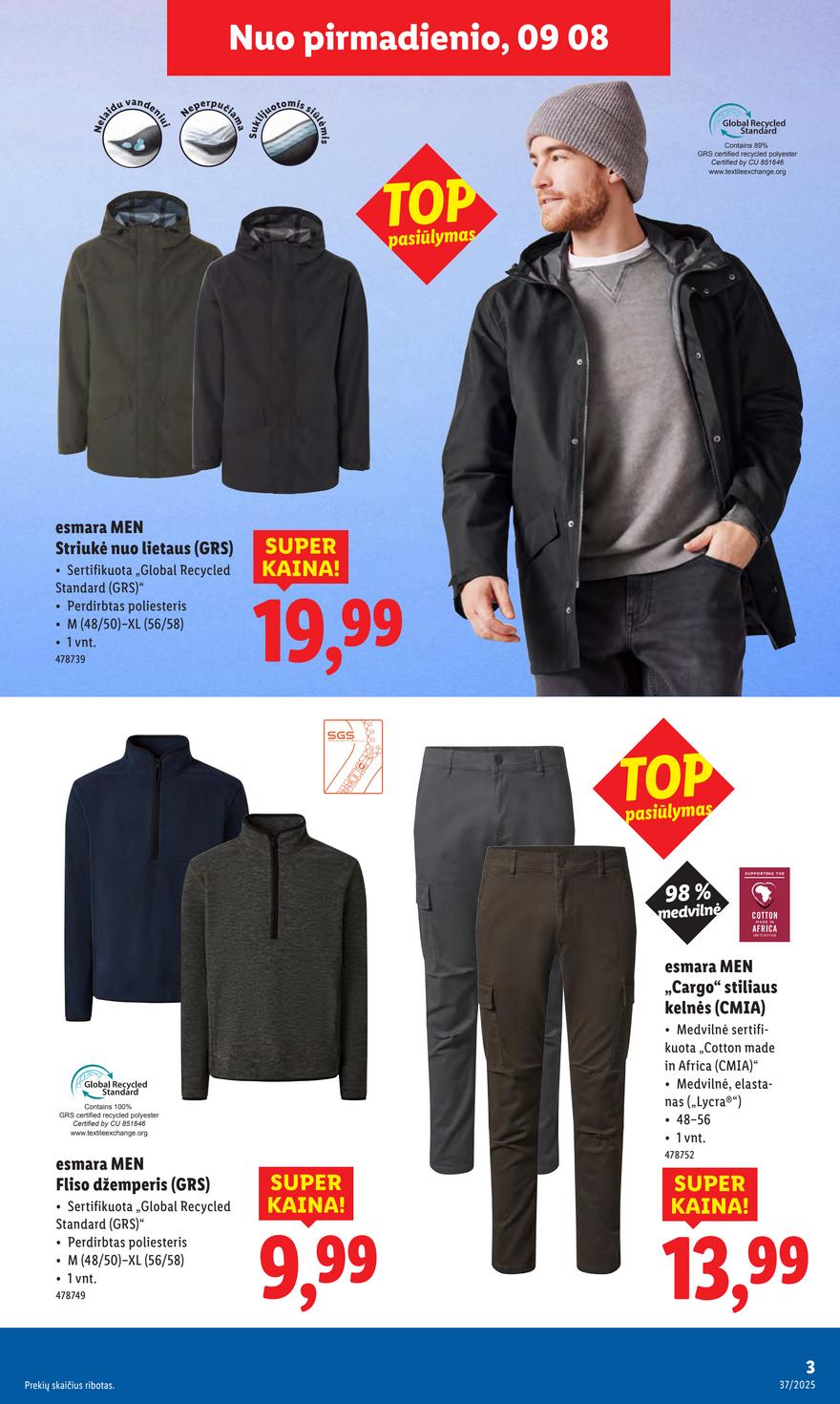 Lidl leidinys akcijos nuo 
  2025-09-08 iki 
  2025-09-14 | Leidinukas.lt puslapis 3