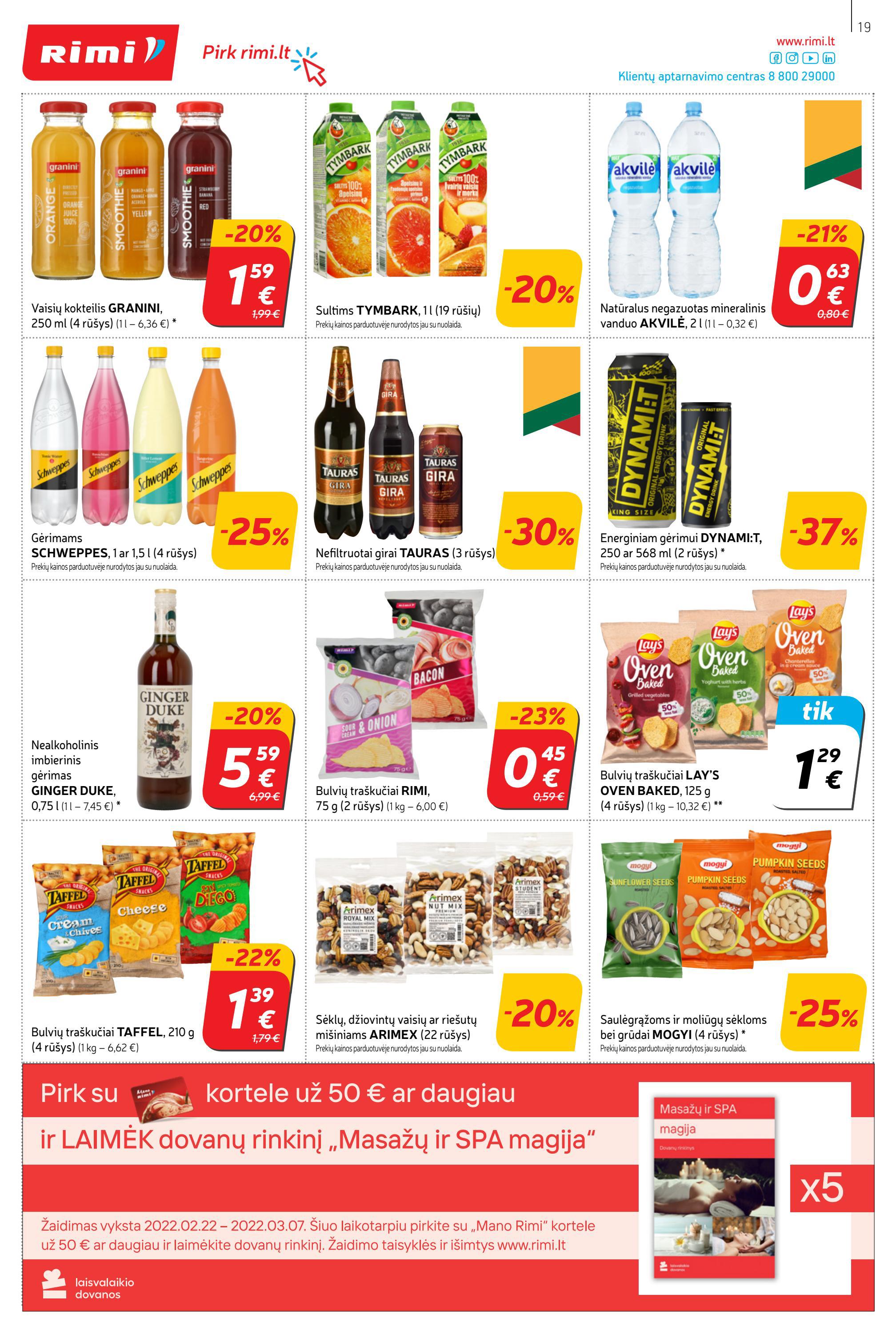 Rimi savaitinis leidinys akcijos nuo 
  2022-03-01 iki 
  2022-03-07 | Leidinukas.lt puslapis 19