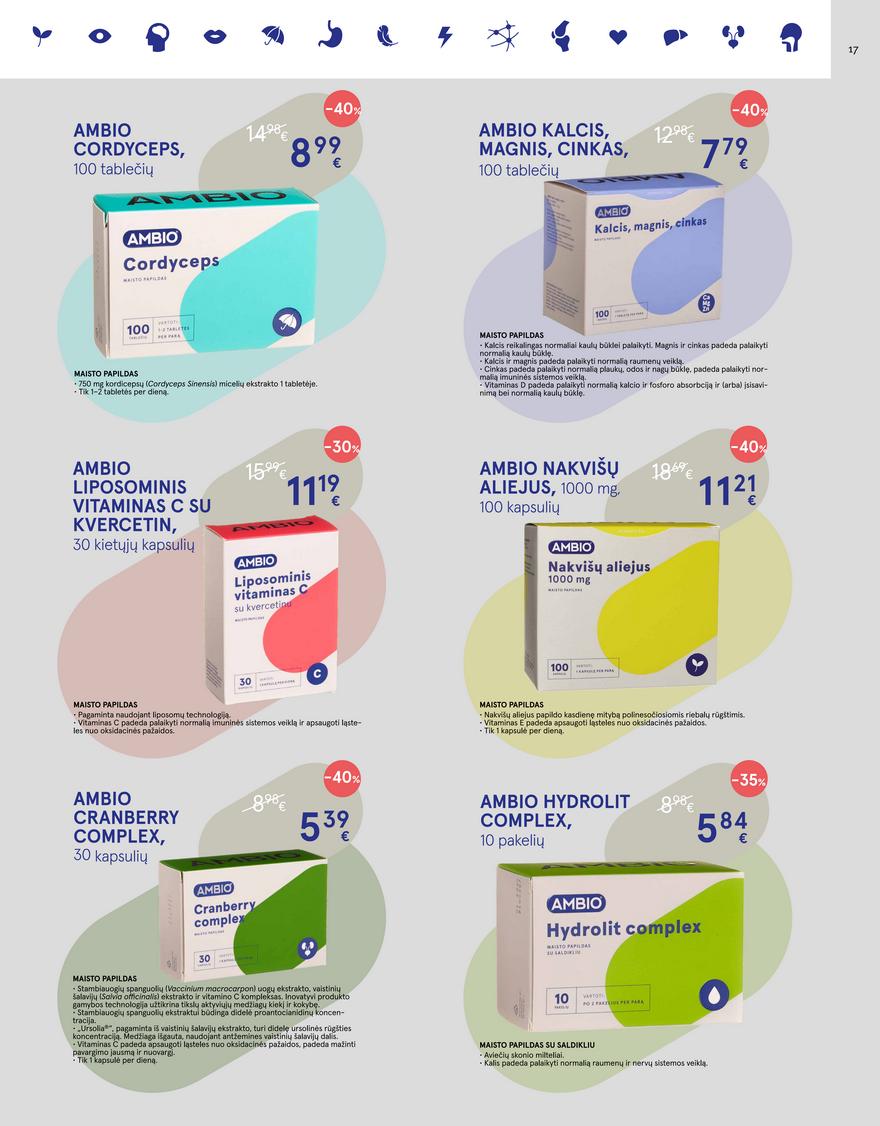 Norfos vaistinės leidinys akcijos nuo 
  2022-05-01 iki 
  2022-05-31 | Leidinukas.lt puslapis 17
