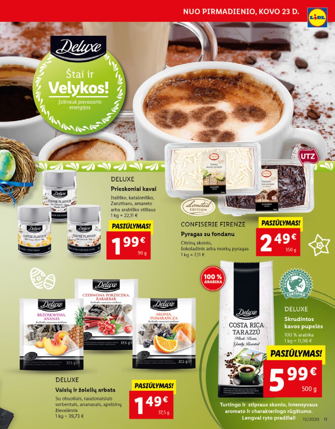 Lidl savaitinis leidinys akcijos nuo 
  2020-03-23 iki 
  2020-03-29 | Leidinukas.lt puslapis 11