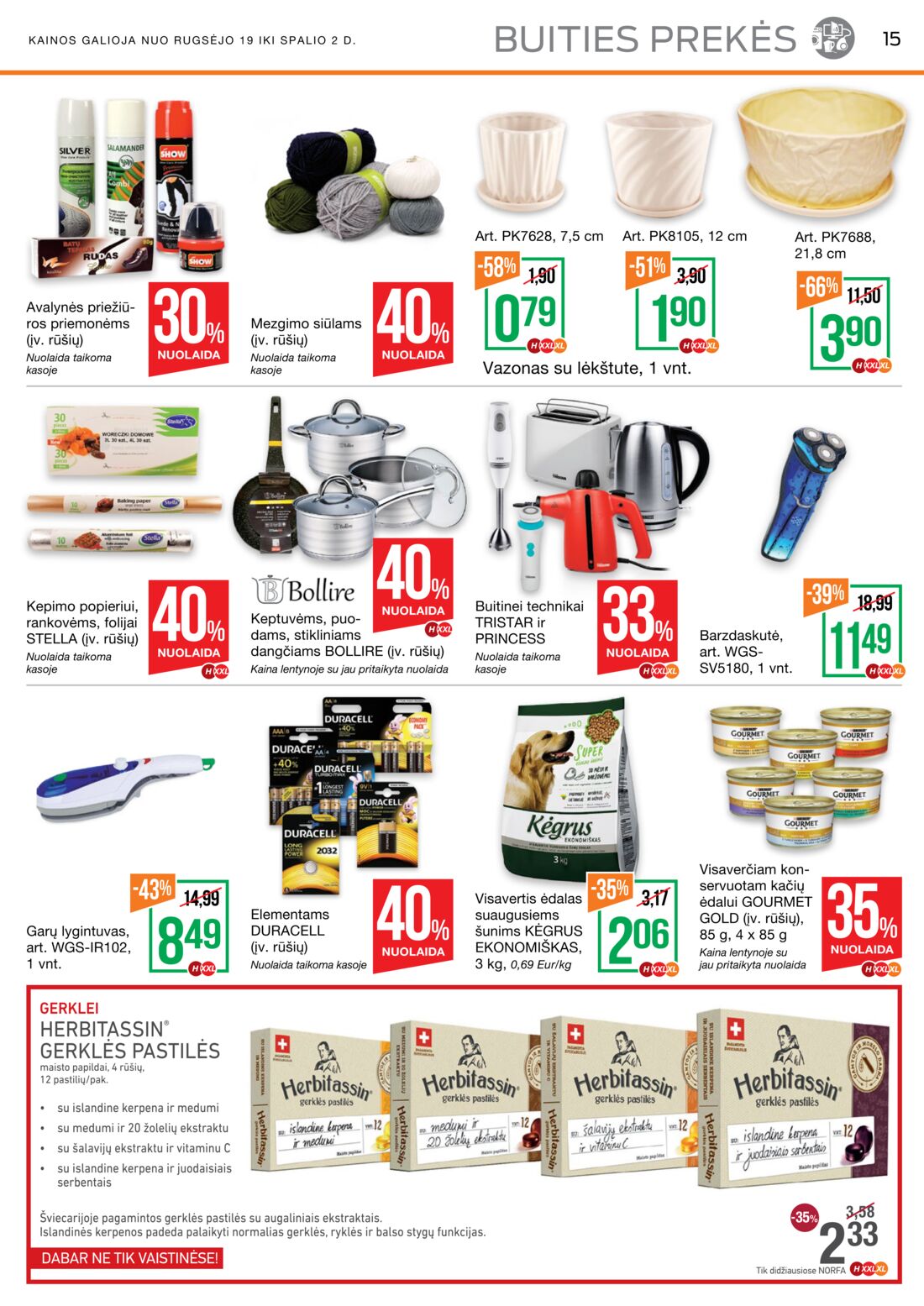 Norfa kaininis leidinys akcijos nuo 
  2019-09-19 iki 
  2019-10-02 | Leidinukas.lt puslapis 15