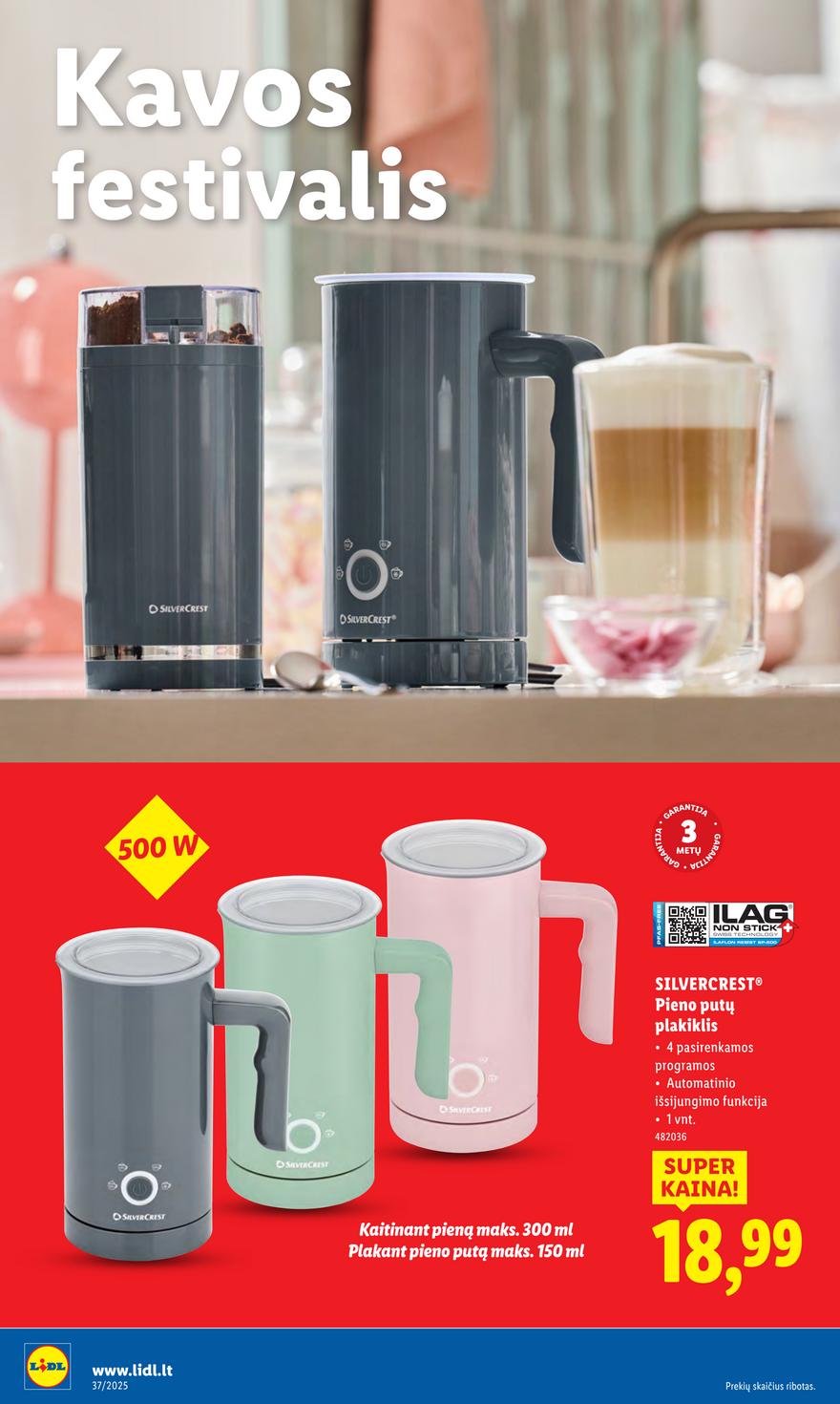 Lidl leidinys akcijos nuo 
  2025-09-08 iki 
  2025-09-14 | Leidinukas.lt puslapis 18