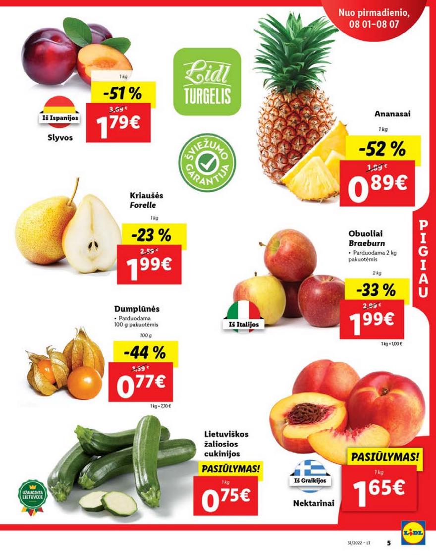 Ldil maisto leidinys akcijos nuo 
  2022-08-01 iki 
  2022-08-07 | Leidinukas.lt puslapis 5