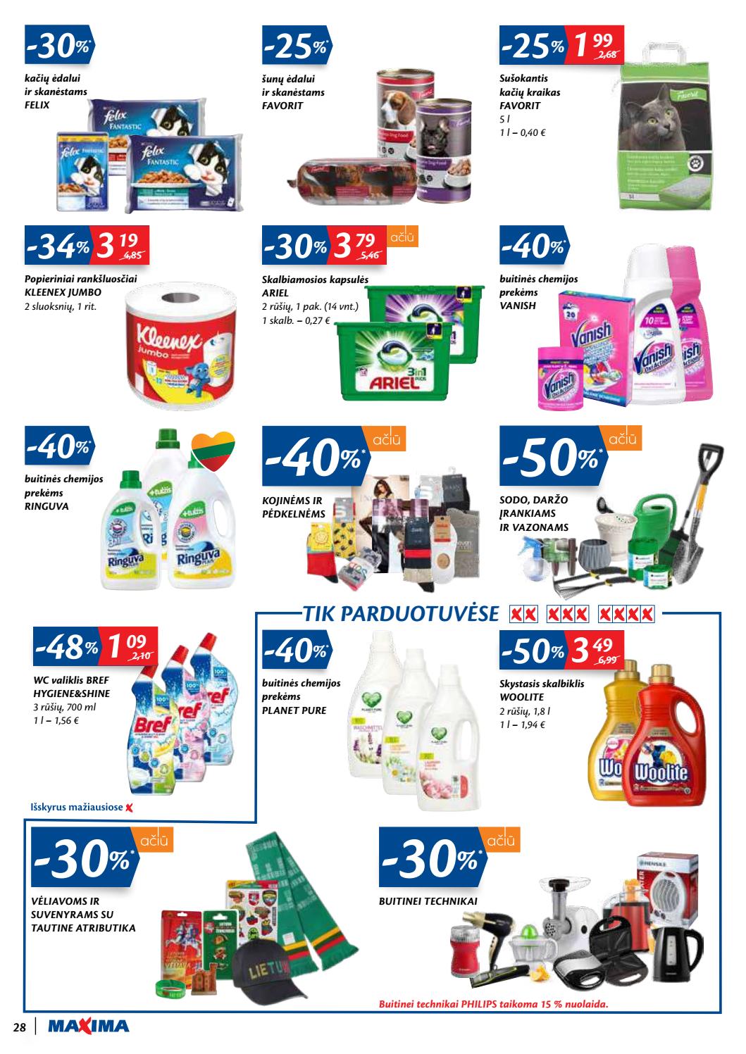 Maxima kaininis leidinys akcijos nuo 
  2020-06-30 iki 
  2020-07-06 | Leidinukas.lt puslapis 28