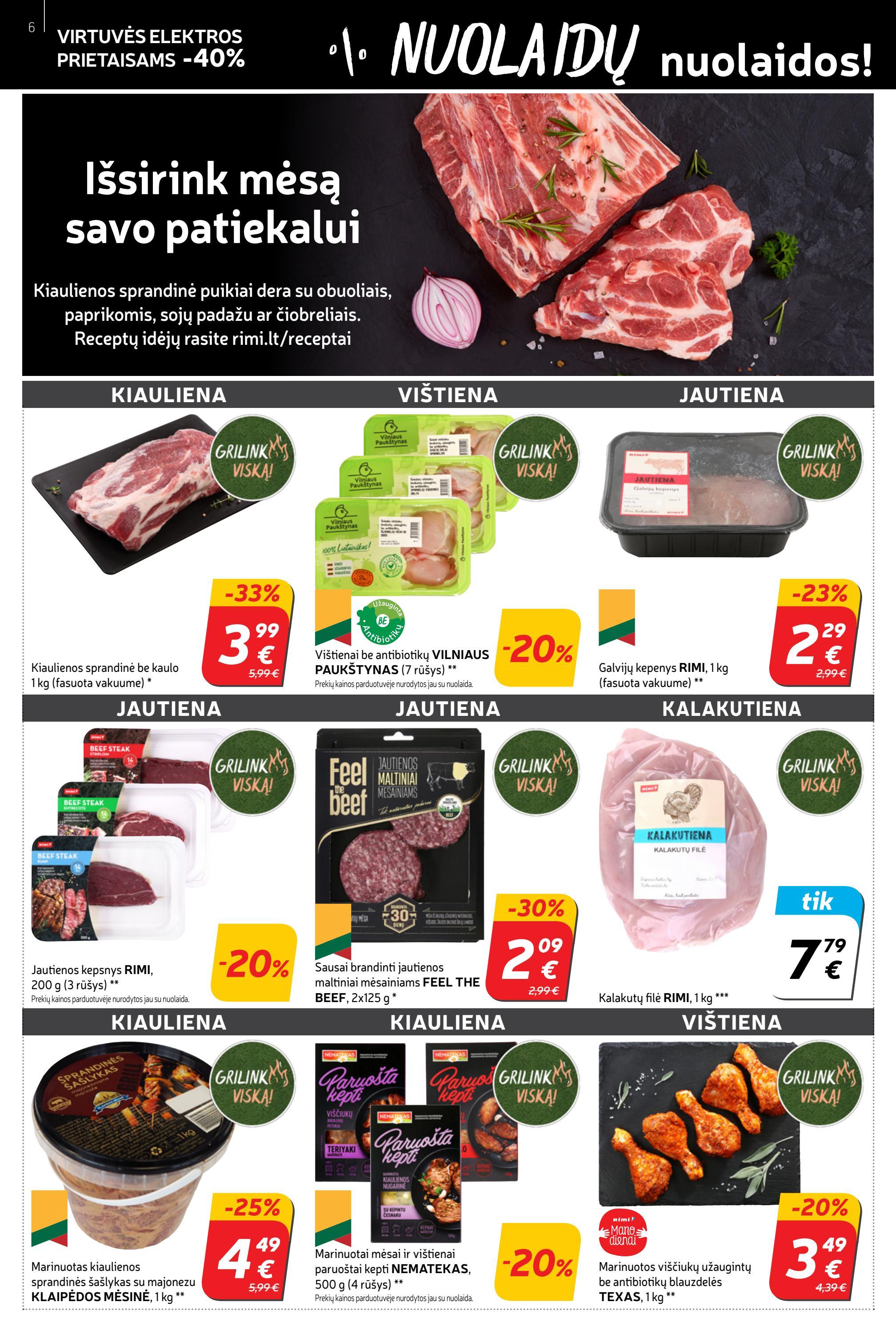 Rimi savaitinis leidinys akcijos nuo 
  2022-07-12 iki 
  2022-07-18 | Leidinukas.lt puslapis 6