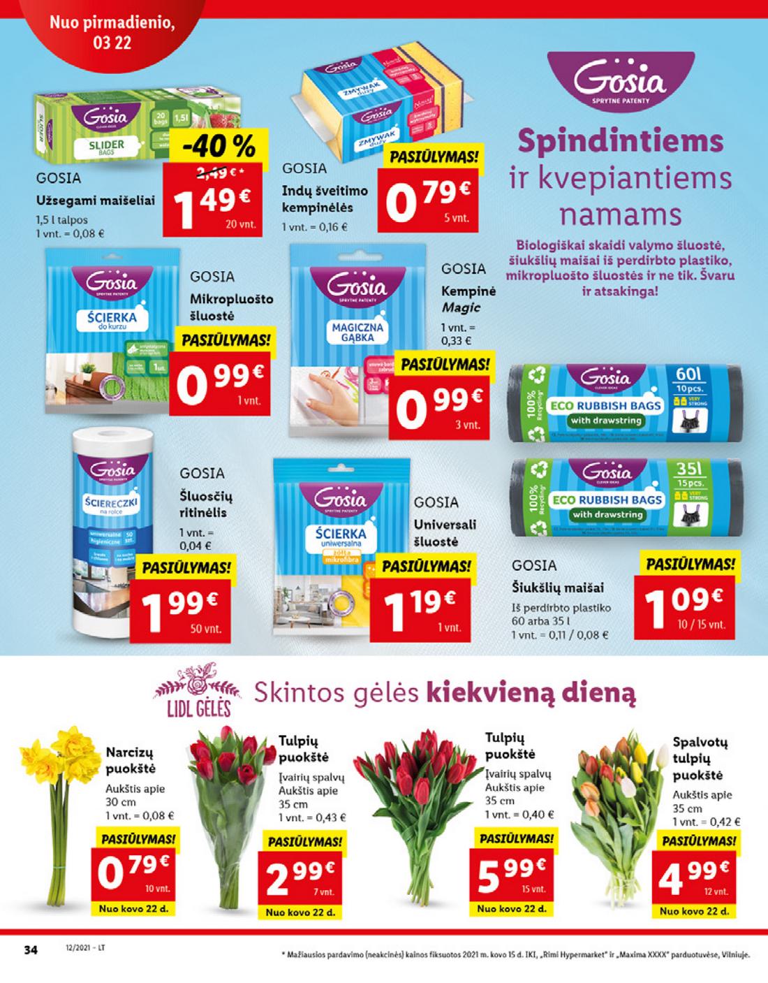 Lidl maisto prekių pasiūlymai akcijos nuo 
  2021-03-22 iki 
  2021-03-28 | Leidinukas.lt puslapis 34