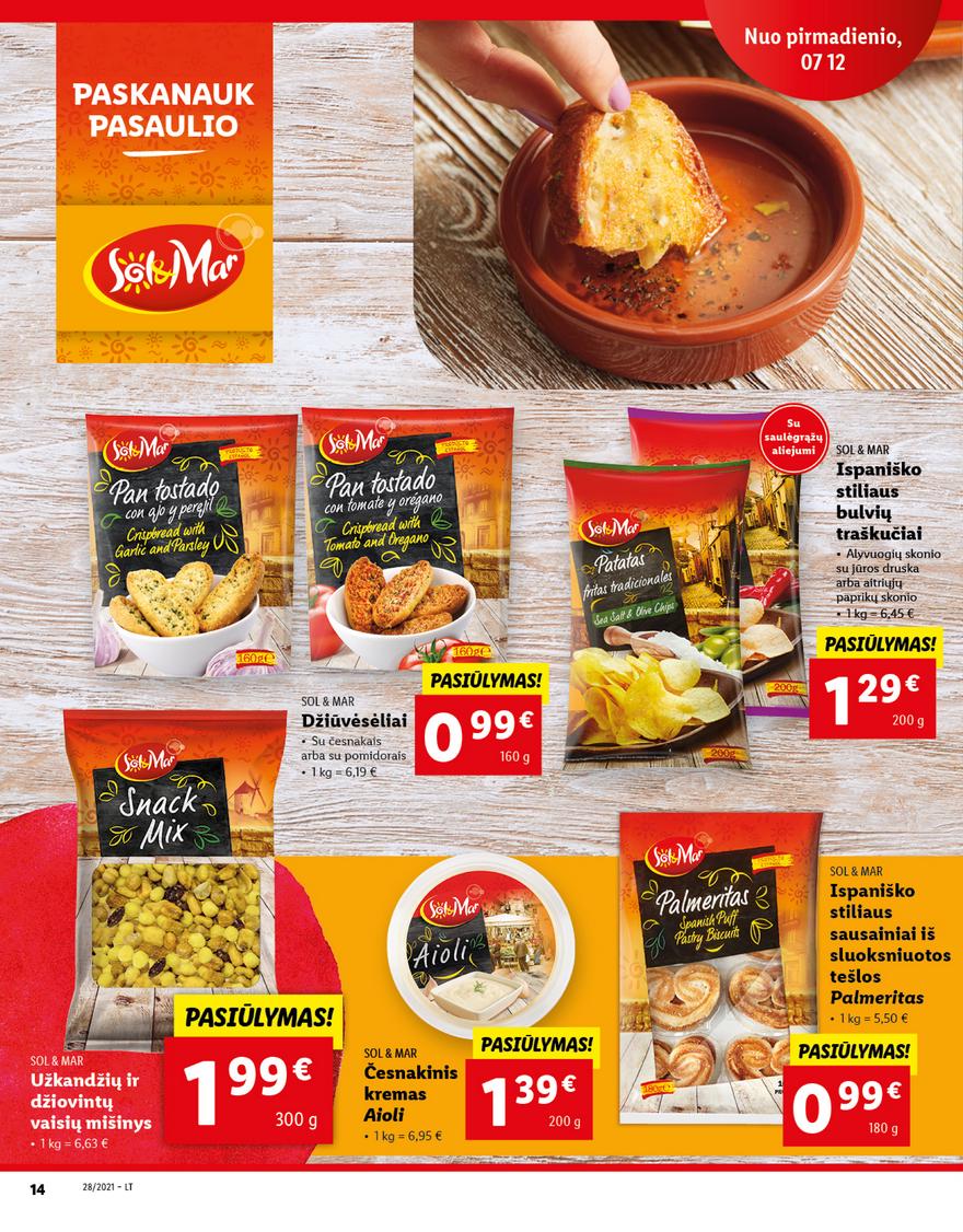 Lidl maisto prekių pasiūlymai akcijos nuo 
  2021-07-12 iki 
  2021-07-18 | Leidinukas.lt puslapis 14