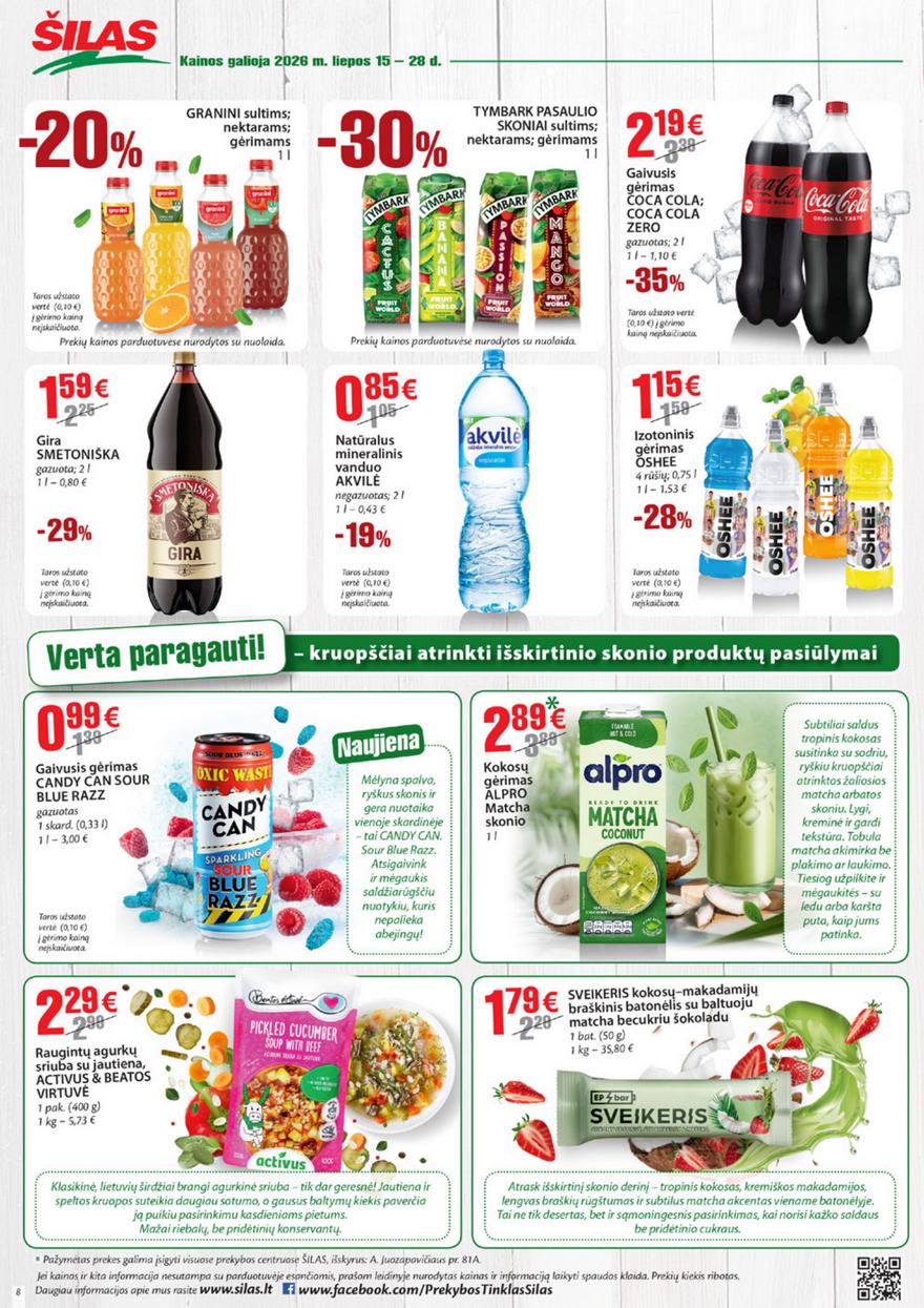 Šilas leidinys akcijos nuo 
  2026-07-15 iki 
  2026-07-28 | Leidinukas.lt puslapis 8