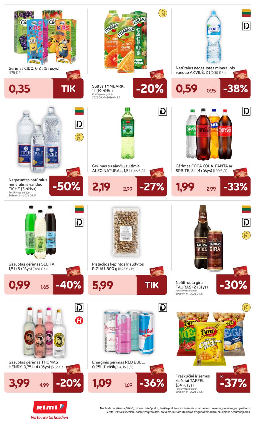 Rimi leidinys akcijos nuo 
  2026-04-14 iki 
  2026-04-20 | Leidinukas.lt puslapis 28