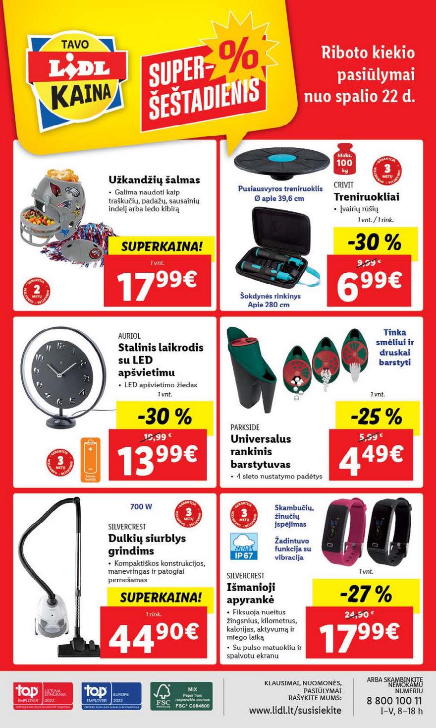 Ldil ne maisto prekių pasiūlymai akcijos nuo 
  2022-10-17 iki 
  2022-10-23 | Leidinukas.lt puslapis 34