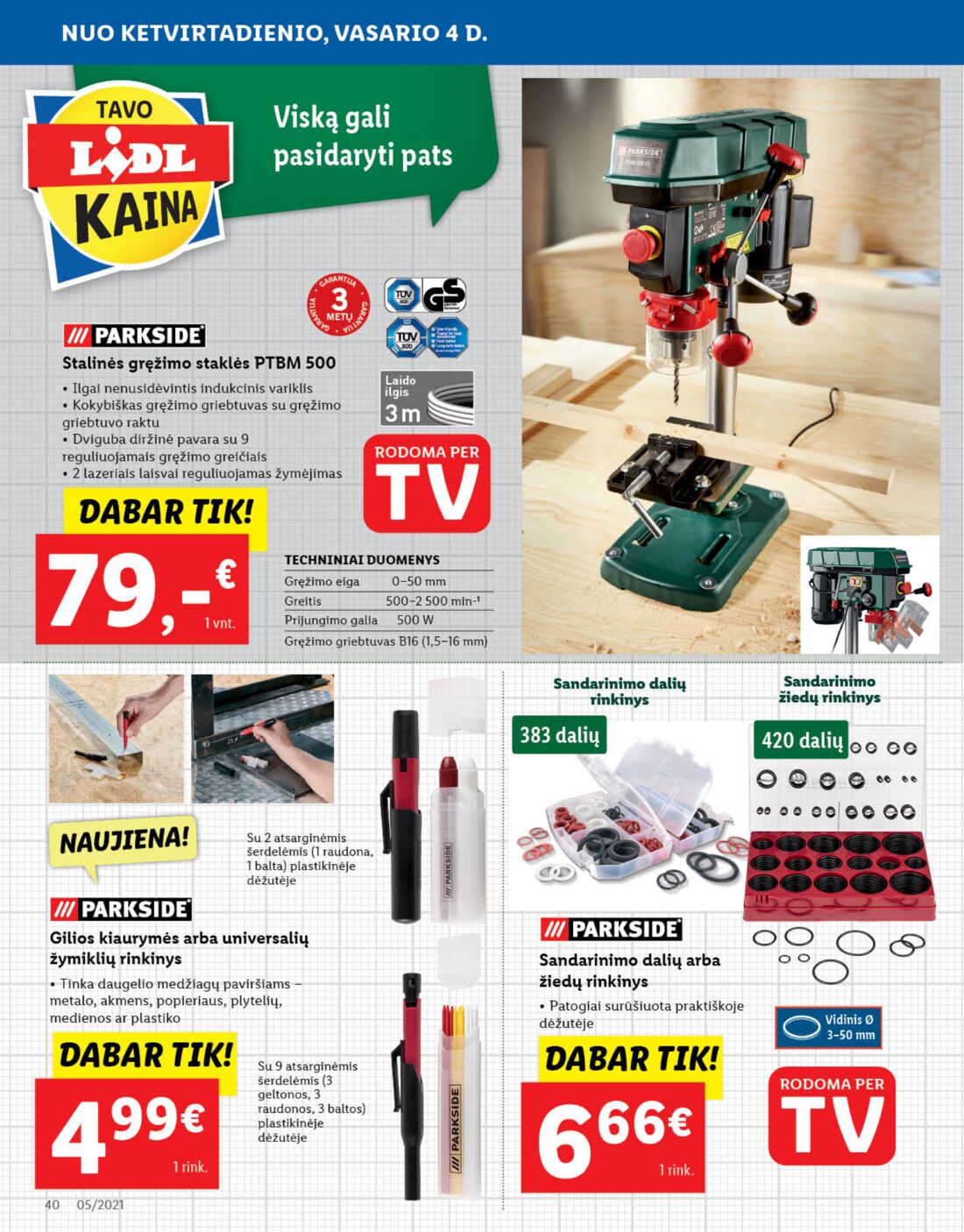 Lidl savaitinis leidinys akcijos nuo 
  2021-02-01 iki 
  2021-02-07 | Leidinukas.lt puslapis 40