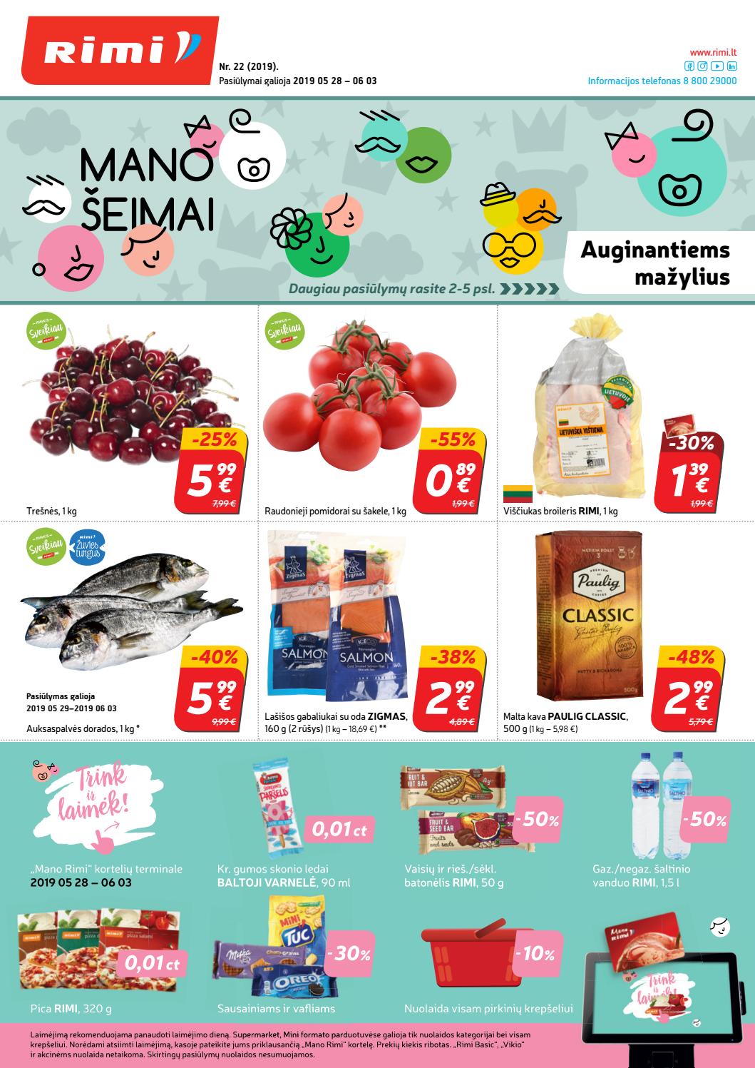 Rimi savaitinis leidinys akcijos nuo 
  2019-05-28 iki 
  2019-06-03 | Leidinukas.lt puslapis 2