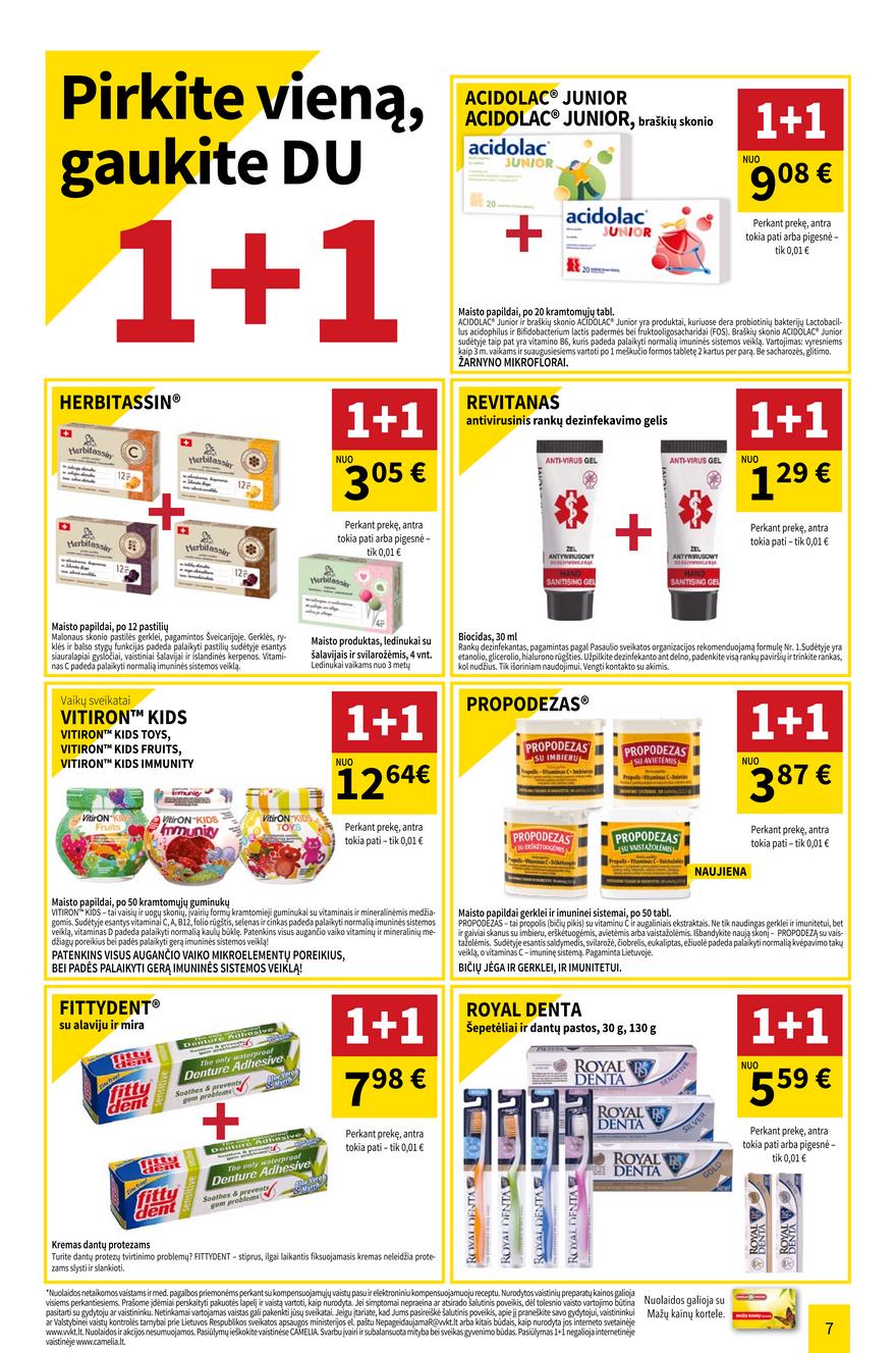Camelia gegužės leidinys akcijos nuo 
  2021-05-01 iki 
  2021-05-31 | Leidinukas.lt puslapis 7