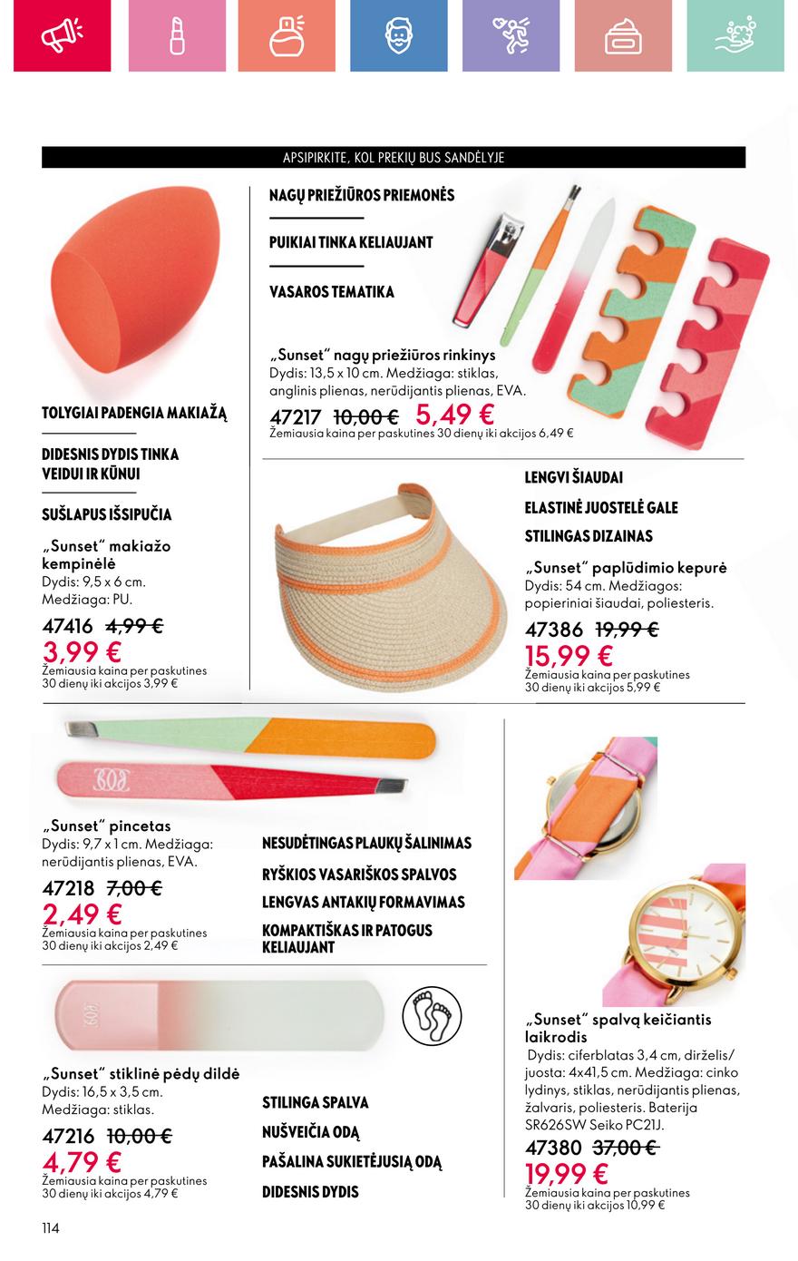 Oriflame katalogas akcijos nuo 
  2025-04-20 iki 
  2025-05-10 | Leidinukas.lt puslapis 114