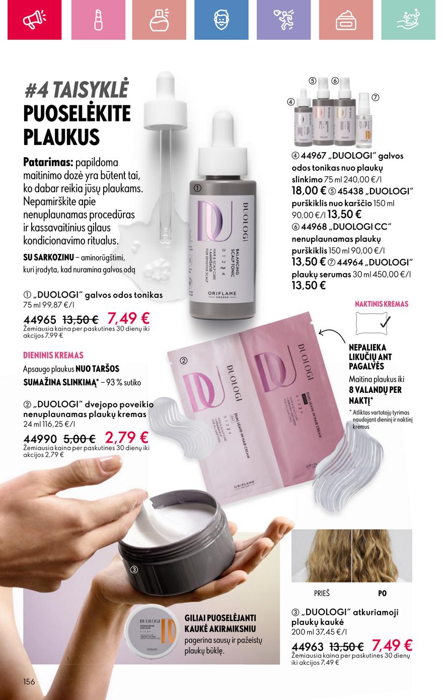 Oriflame katalogas akcijos nuo 
  2025-03-09 iki 
  2025-03-29 | Leidinukas.lt puslapis 156