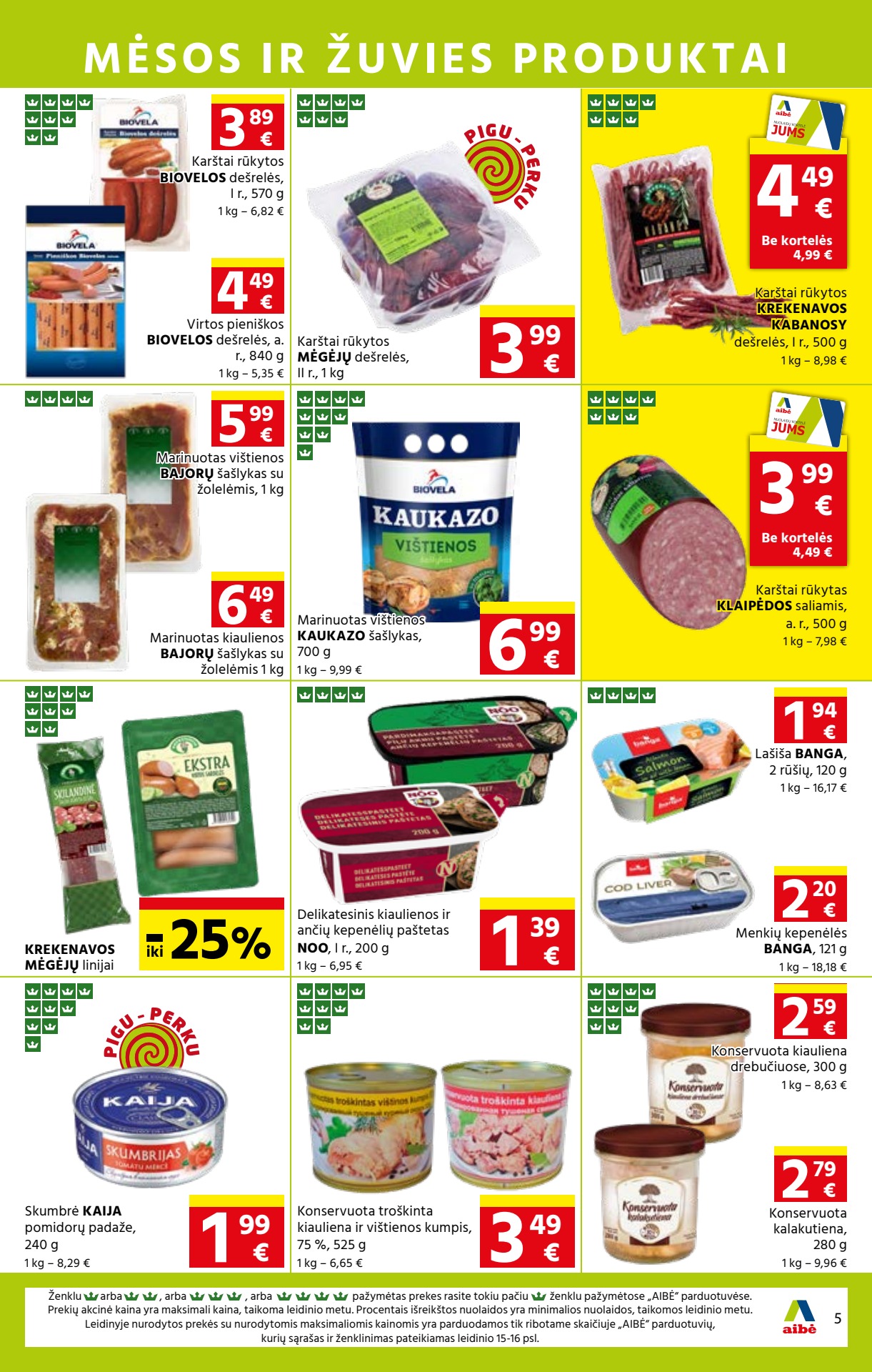 Aibė leidinys akcijos nuo 
  2023-08-03 iki 
  2023-08-15 | Leidinukas.lt puslapis 5