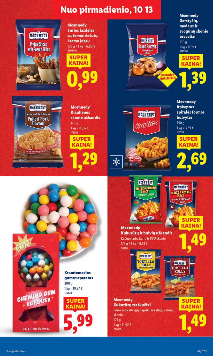 Lidl leidinys naujas akcijos nuo 
  2025-10-13 iki 
  2025-10-19 | Leidinukas.lt puslapis 21