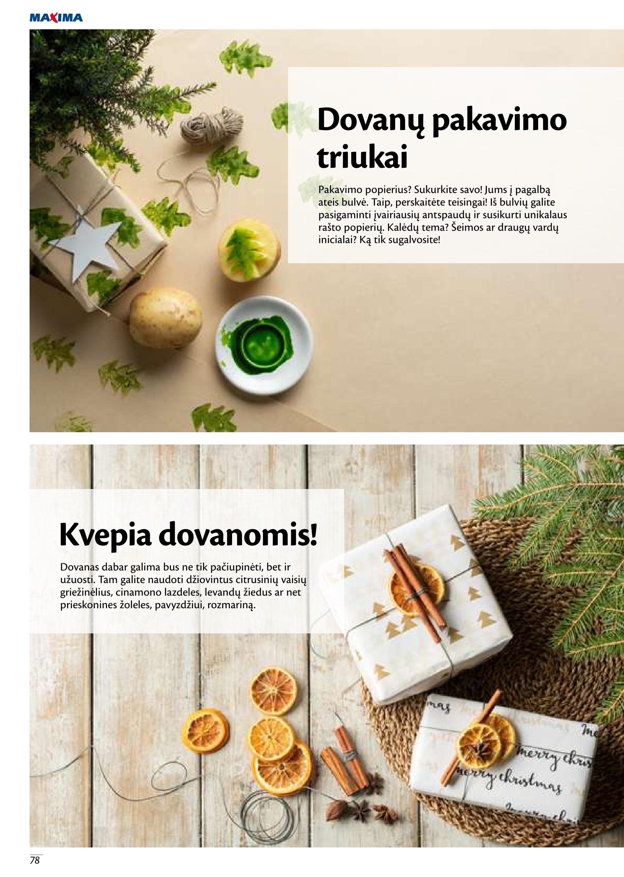 Maxima leidinys akcijos nuo 
  2022-11-17 iki 
  2023-01-04 | Leidinukas.lt puslapis 78