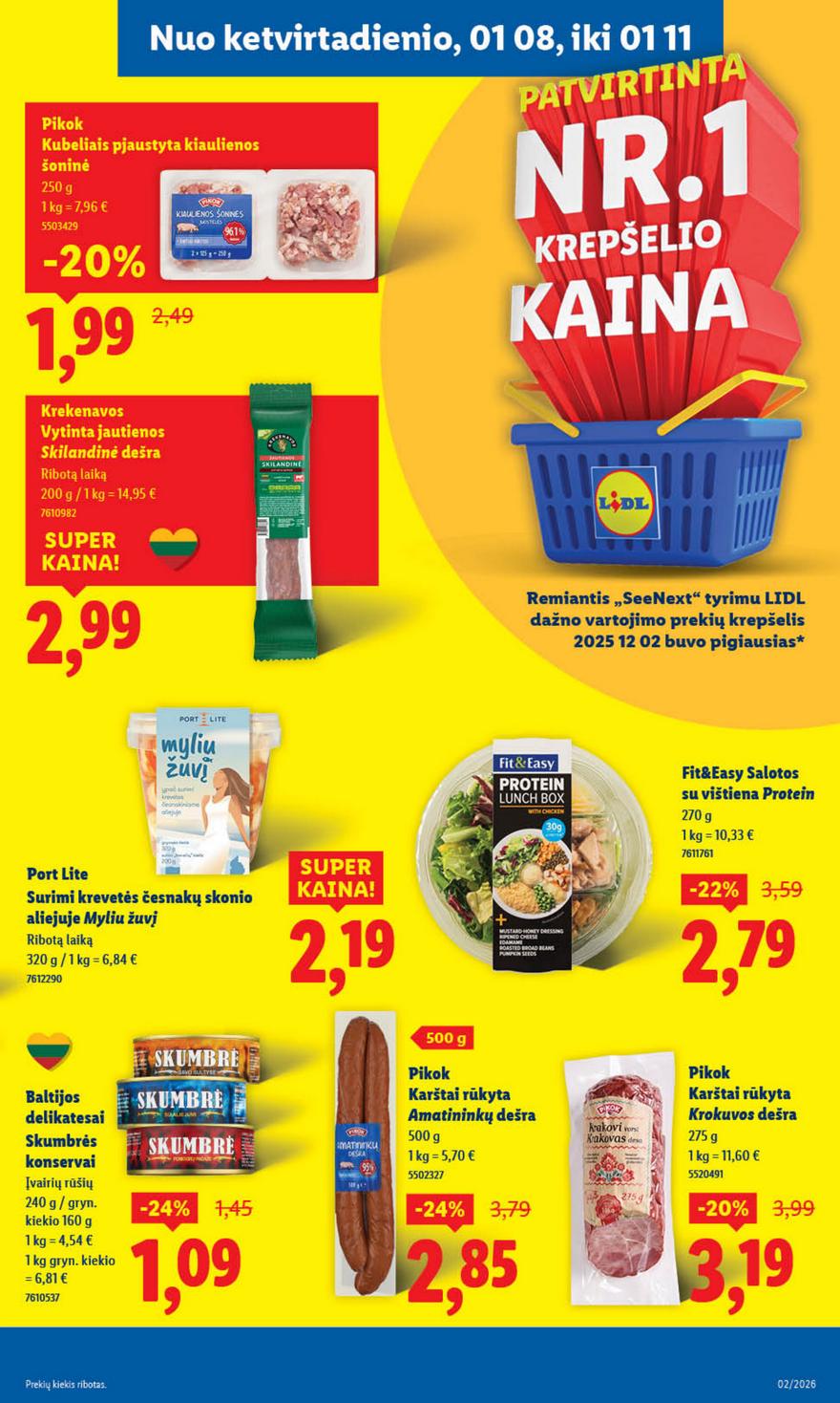 Lidl leidinys akcijos nuo 
  2026-01-05 iki 
  2026-01-11 | Leidinukas.lt puslapis 35