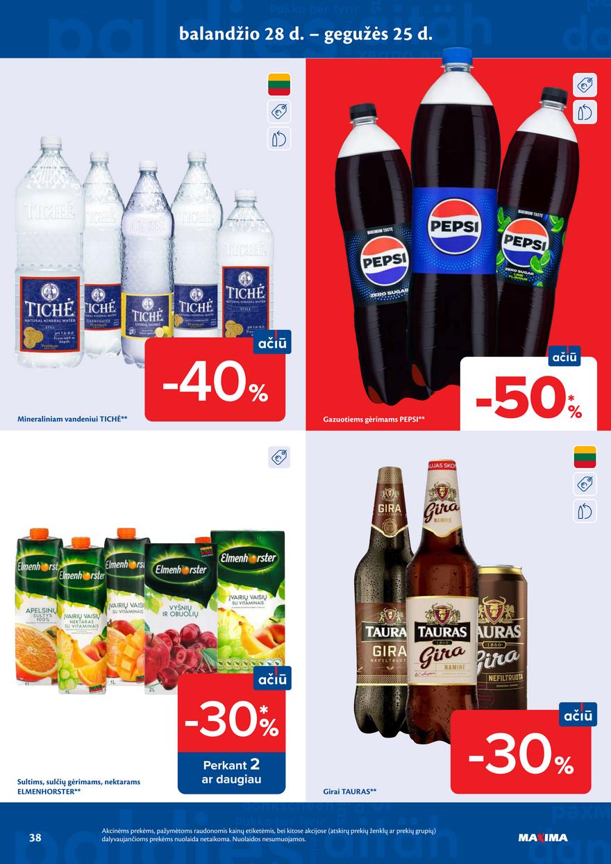 Maxima leidinys akcijos nuo 
  2026-04-28 iki 
  2026-05-04 | Leidinukas.lt puslapis 38