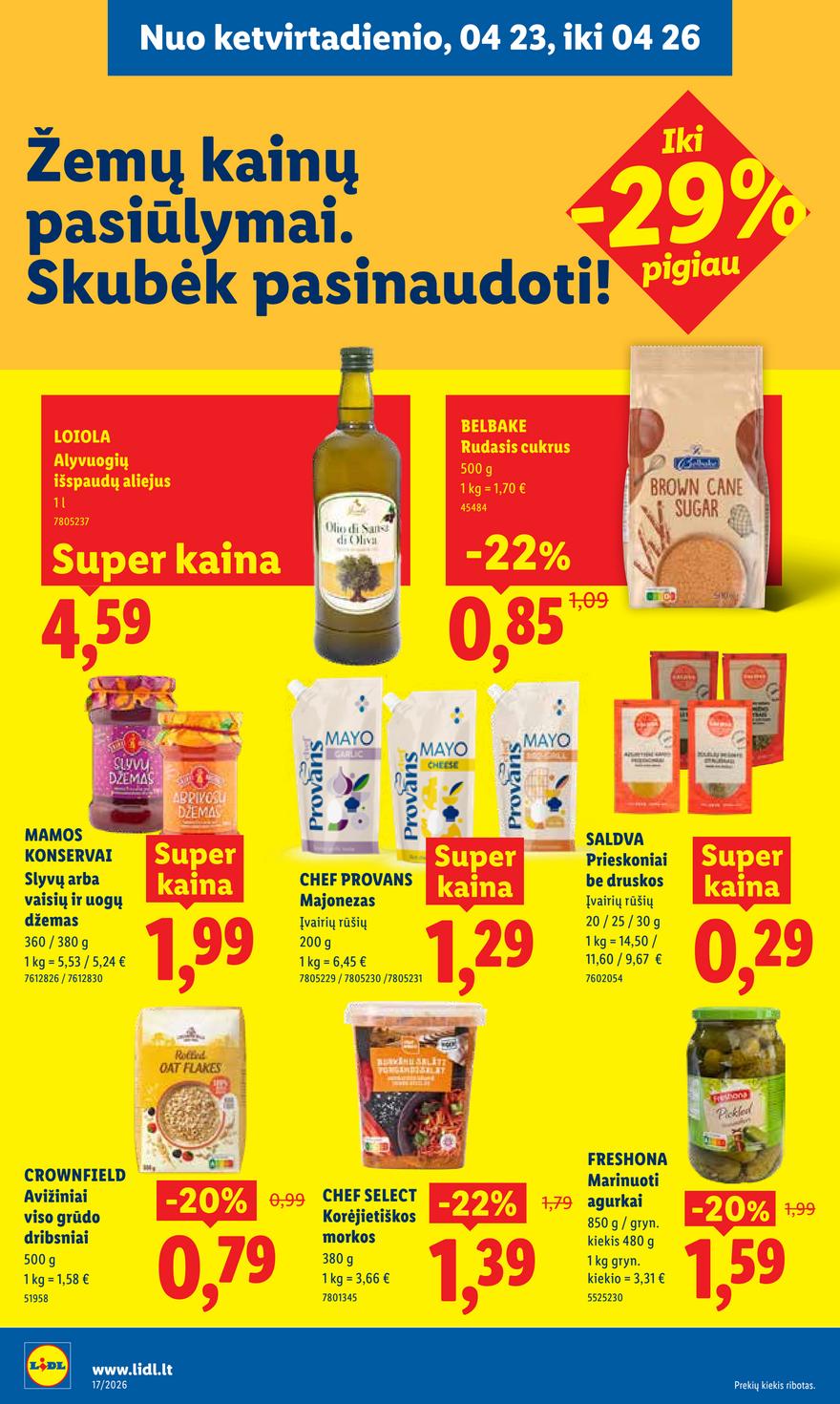 Lidl leidinys akcijos nuo 
  2026-04-20 iki 
  2026-04-26 | Leidinukas.lt puslapis 26