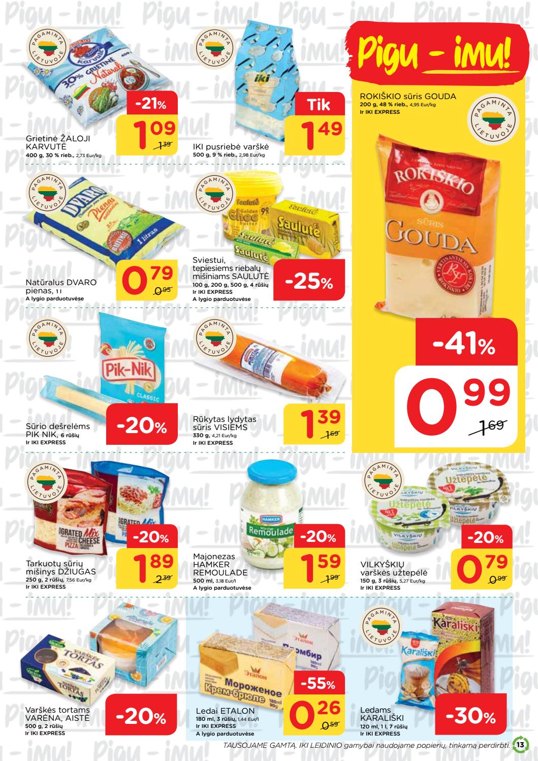 Iki savaitinis leidinys akcijos nuo 
  2019-09-30 iki 
  2019-10-06 | Leidinukas.lt puslapis 13