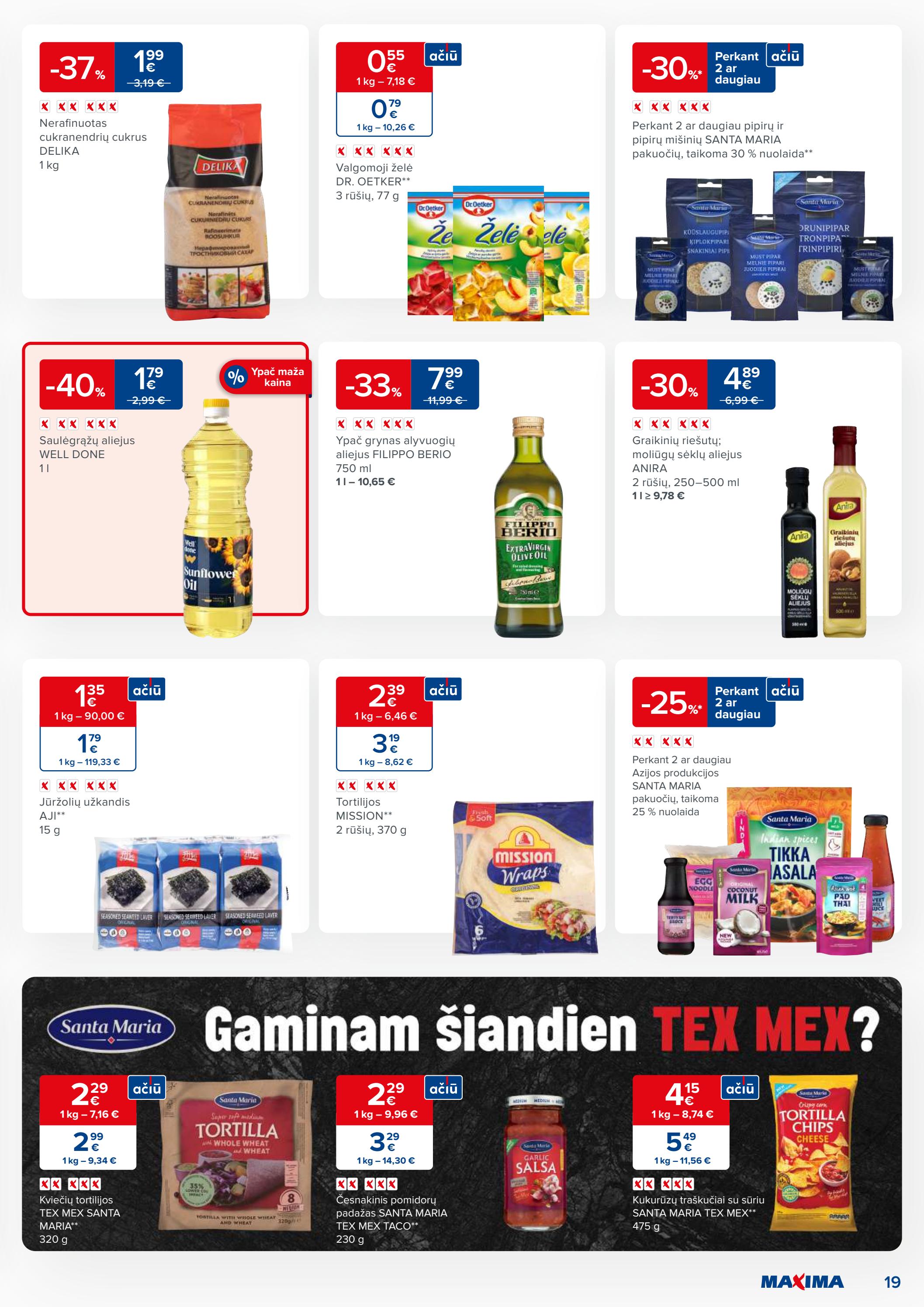 Maxima kaininis leidinys akcijos nuo 
  2023-05-30 iki 
  2023-06-05 | Leidinukas.lt puslapis 19