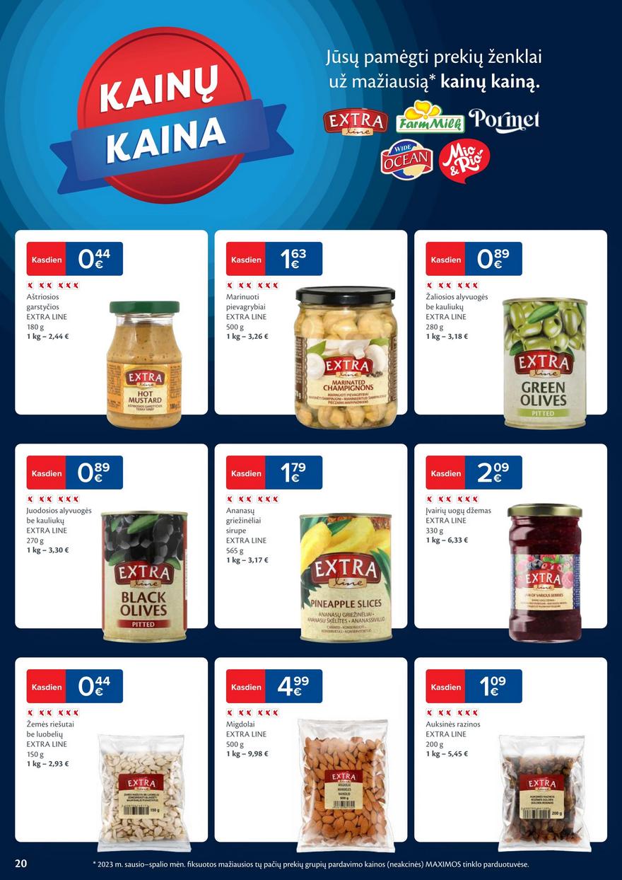 Maxima kaininis leidinys akcijos nuo 
  2023-12-27 iki 
  2024-01-02 | Leidinukas.lt puslapis 20