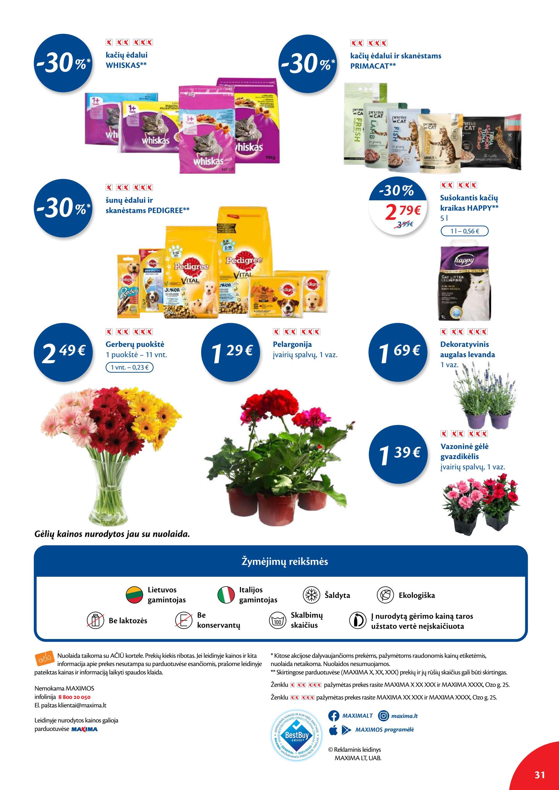 Maxima kaininis leidinys akcijos nuo 
  2022-06-14 iki 
  2022-06-20 | Leidinukas.lt puslapis 31