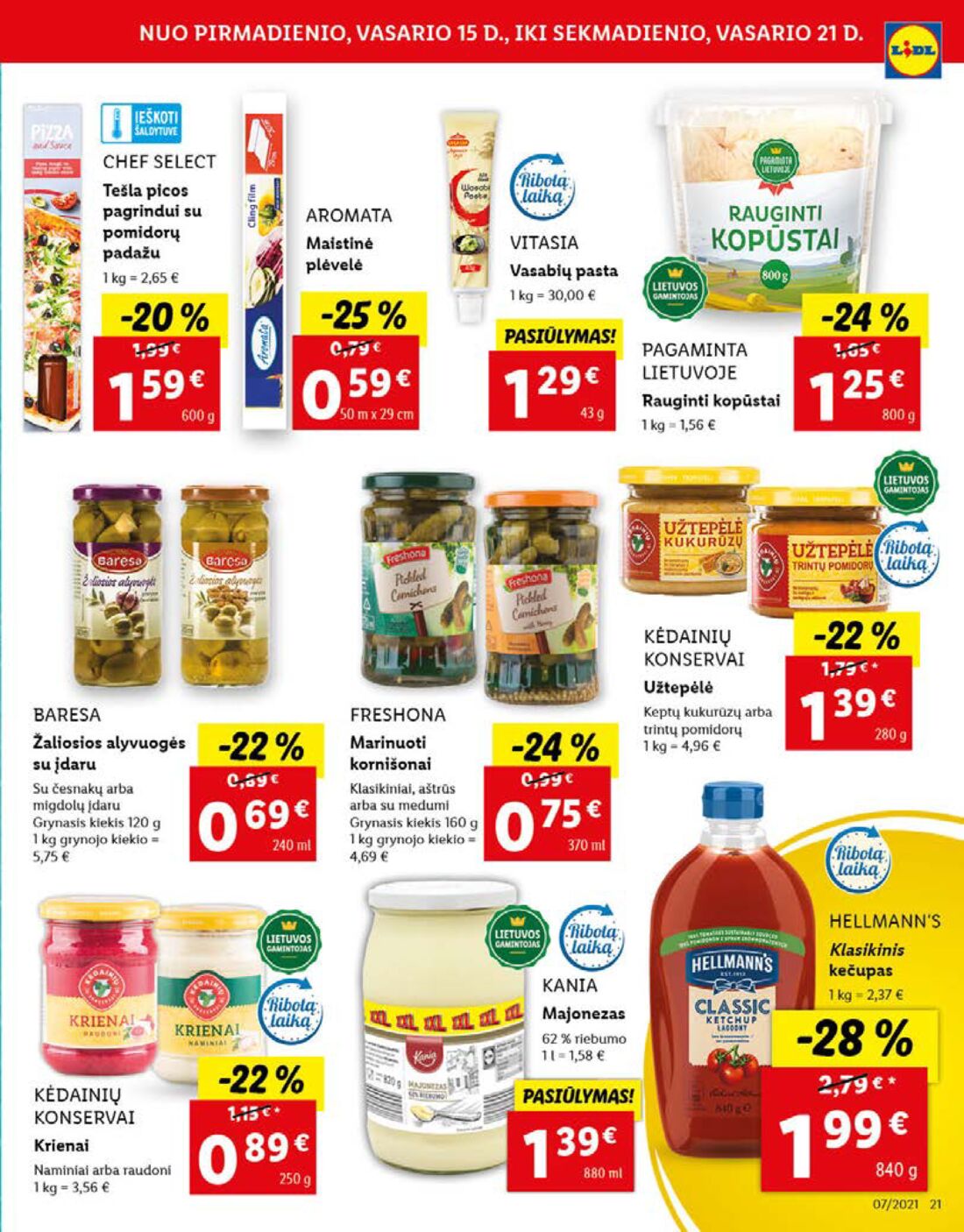 Lidl savaitinis leidinys akcijos nuo 
  2021-02-15 iki 
  2021-02-21 | Leidinukas.lt puslapis 21