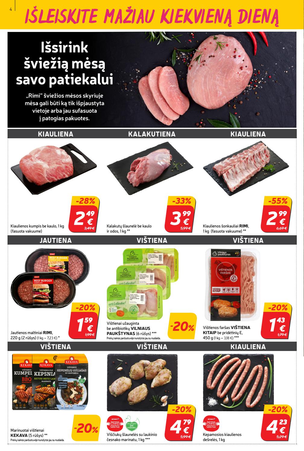 Rimi savaitinis leidinys akcijos nuo 
  2021-03-02 iki 
  2021-03-08 | Leidinukas.lt puslapis 4